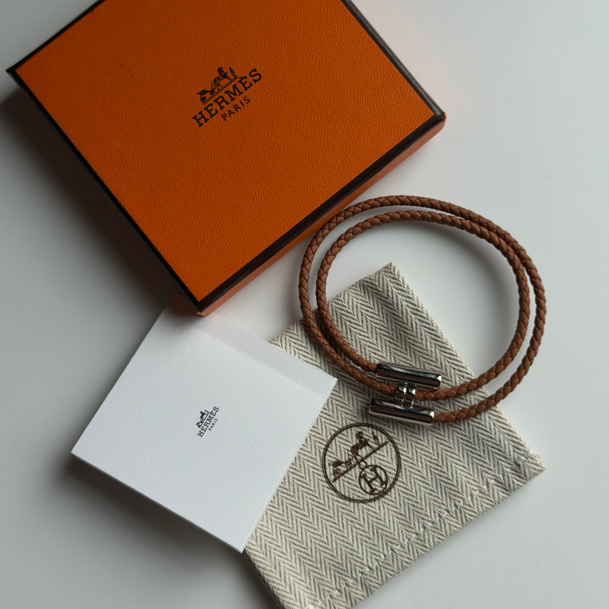 Hermes Tournis Tresse Bracelet
