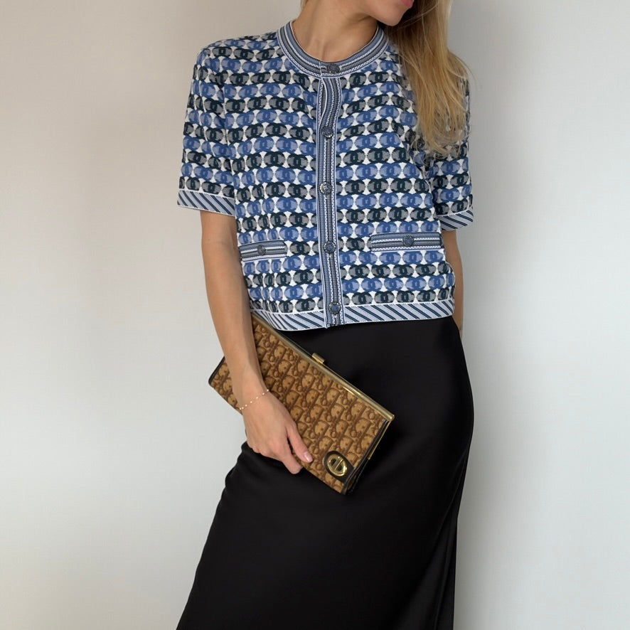 Vintage Dior Trotter Clutch - Queen May