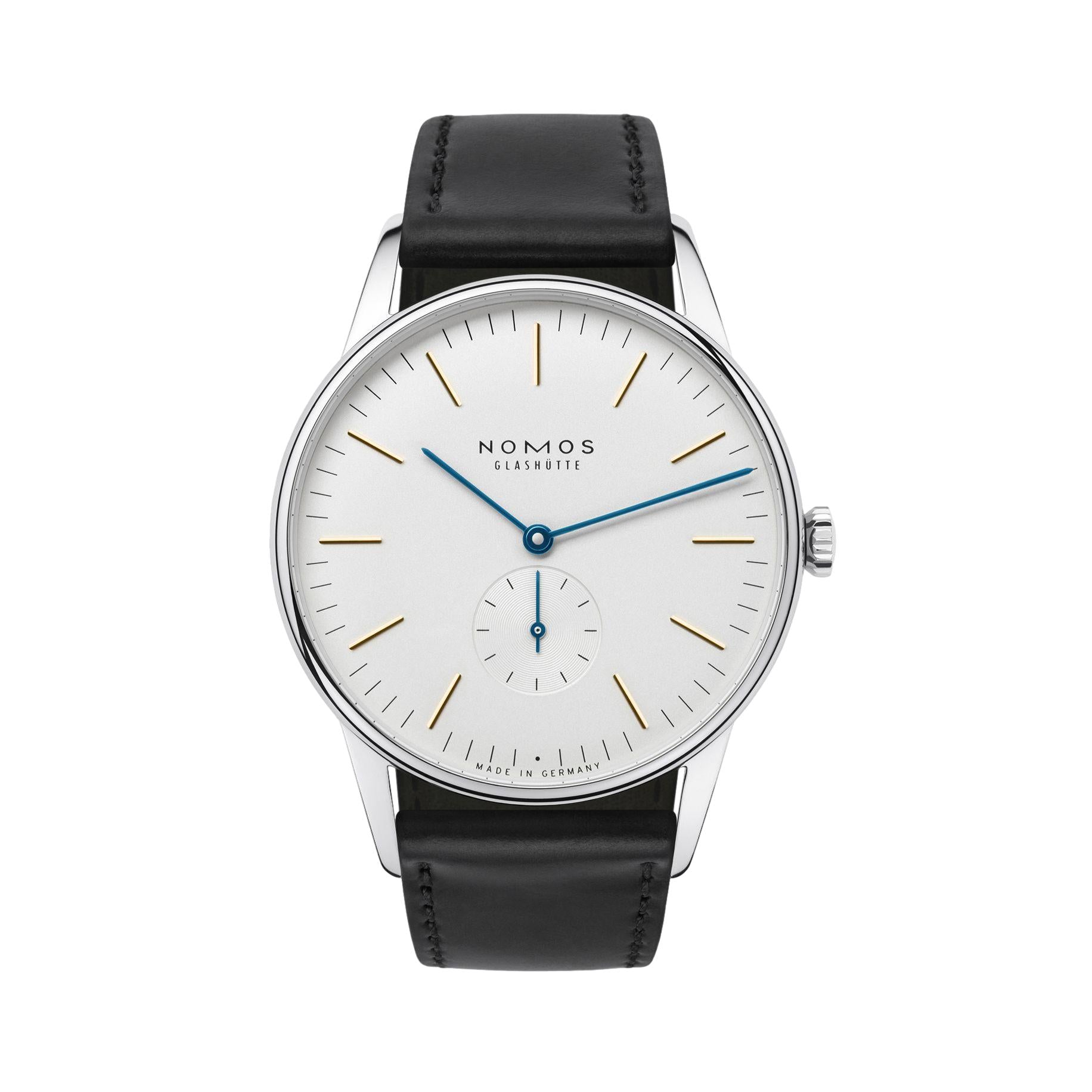 Nomos Glashütte Orion 38 Sapphire Crystal Back - Queen May
