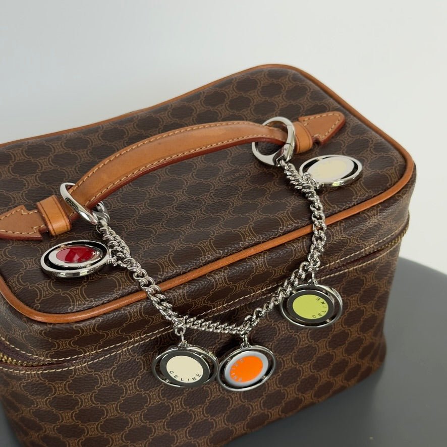 Vintage Celine Multi Color Bag Charm - Queen May