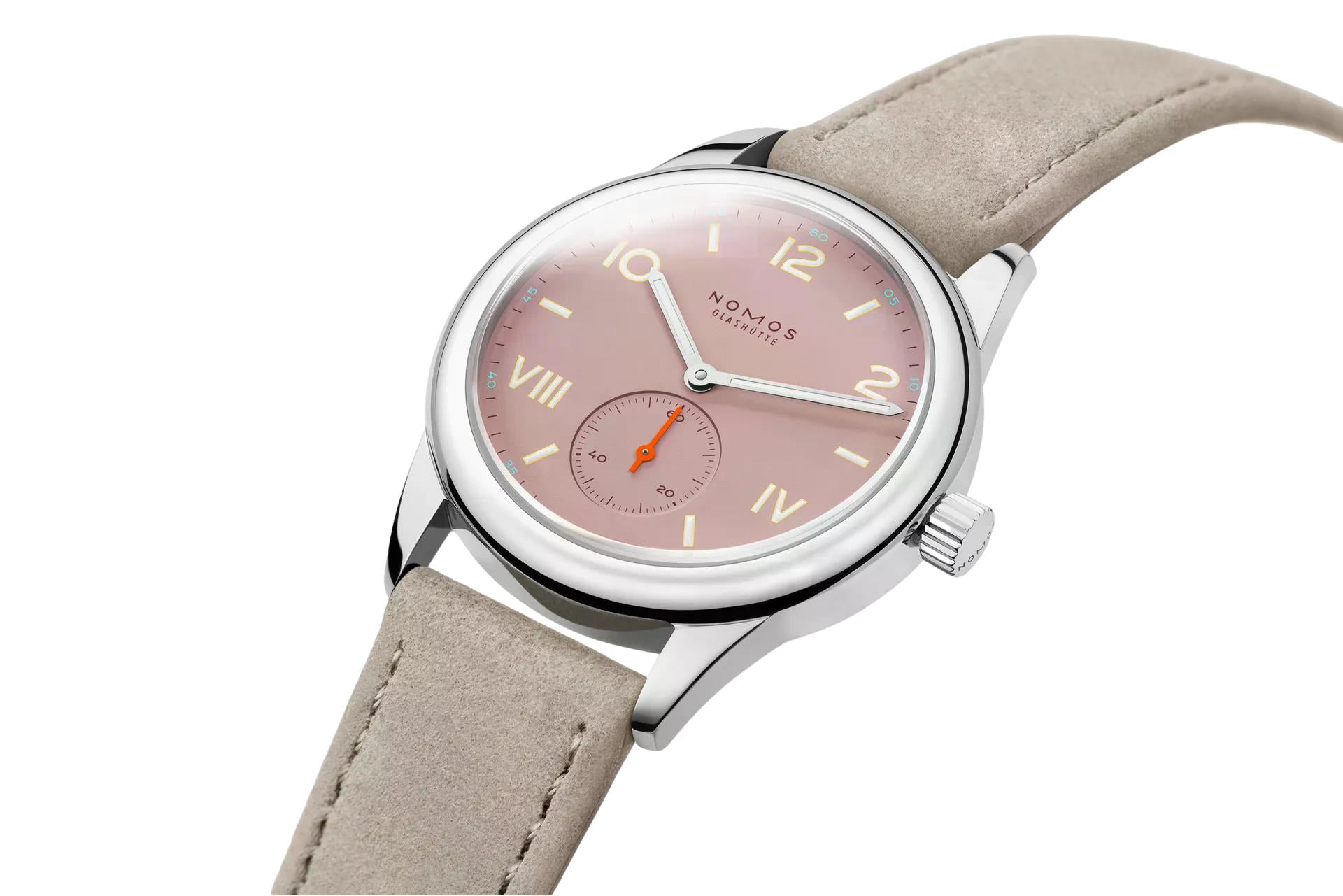 Nomos Glashütte Club Campus 36 Full Rose Steel Back - Queen May