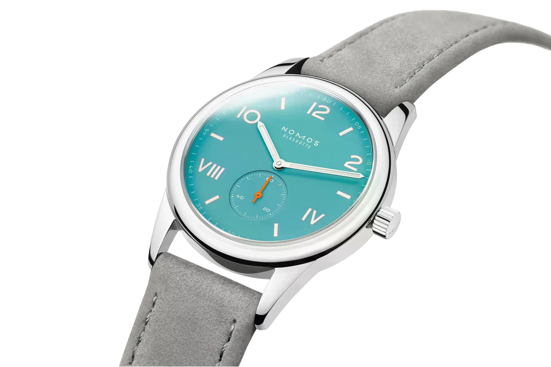 Nomos Glashütte Club Campus 38 Endless Blue Steel Back - Queen May