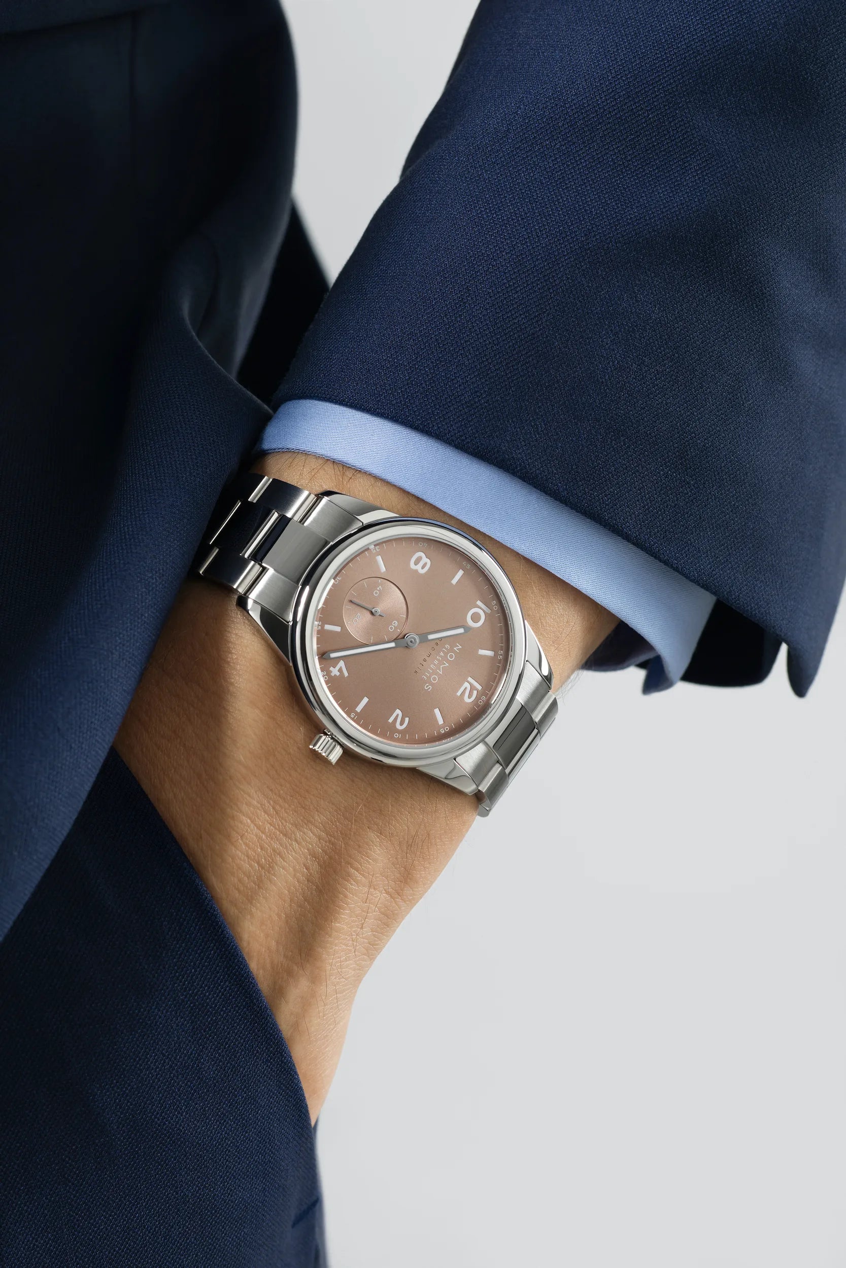 Nomos Glashütte Club Sport Neomatik 39 Ember Sapphire Crystal Back - Queen May
