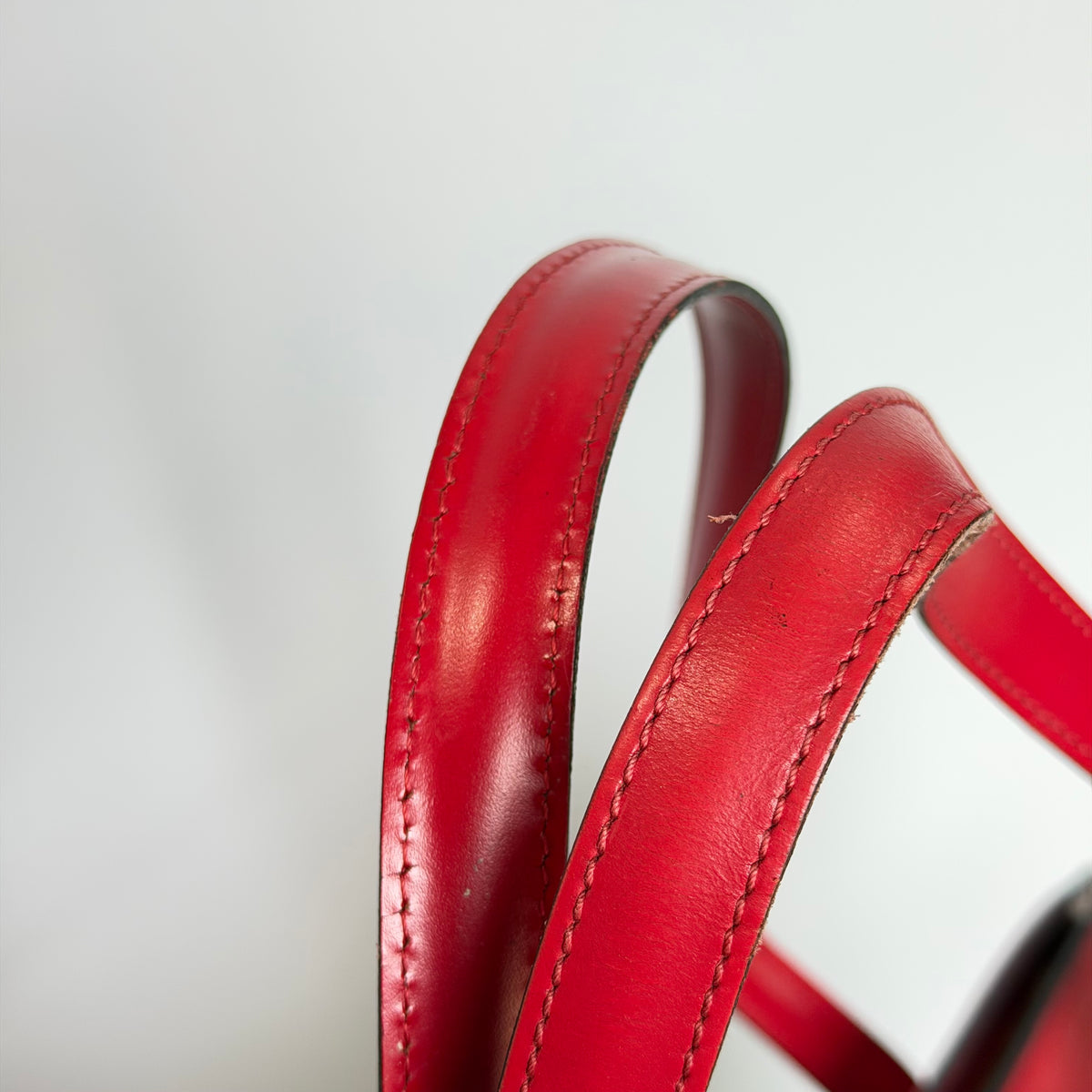 Louis Vuitton Red Epi Leather Lussac