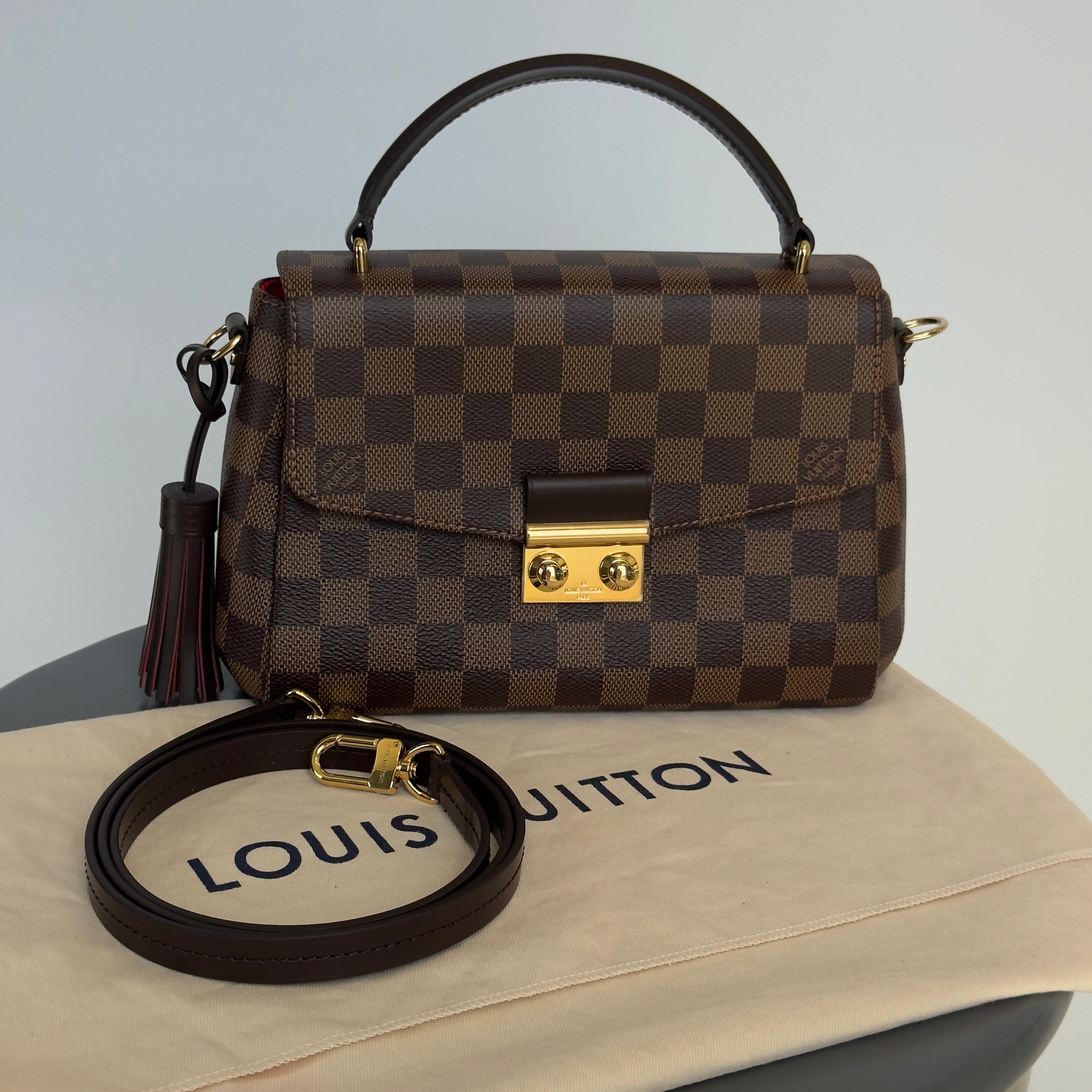 Louis Vuitton Croisette Damier Ebene - Queen May