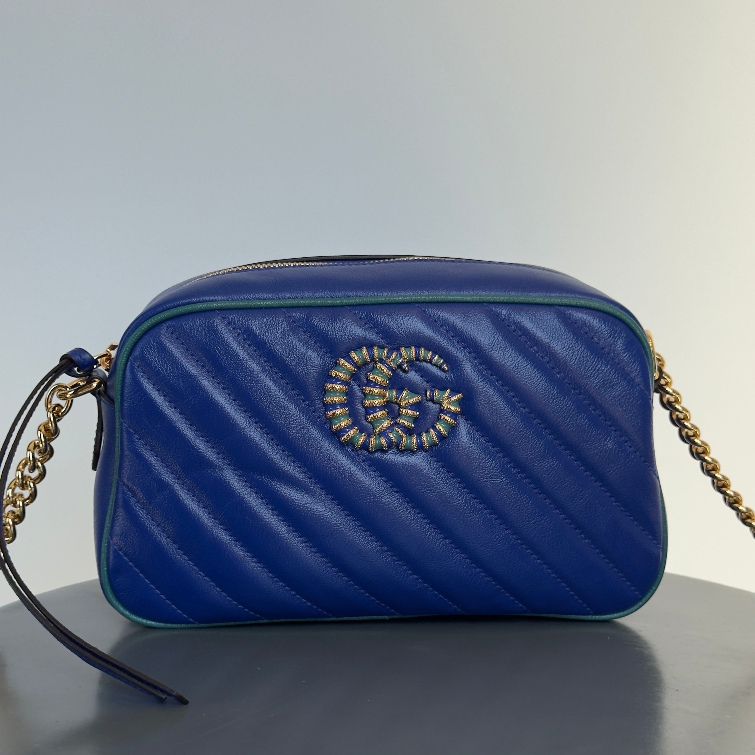Gucci Azalea Calfskin Matelasse Marmont - Queen May