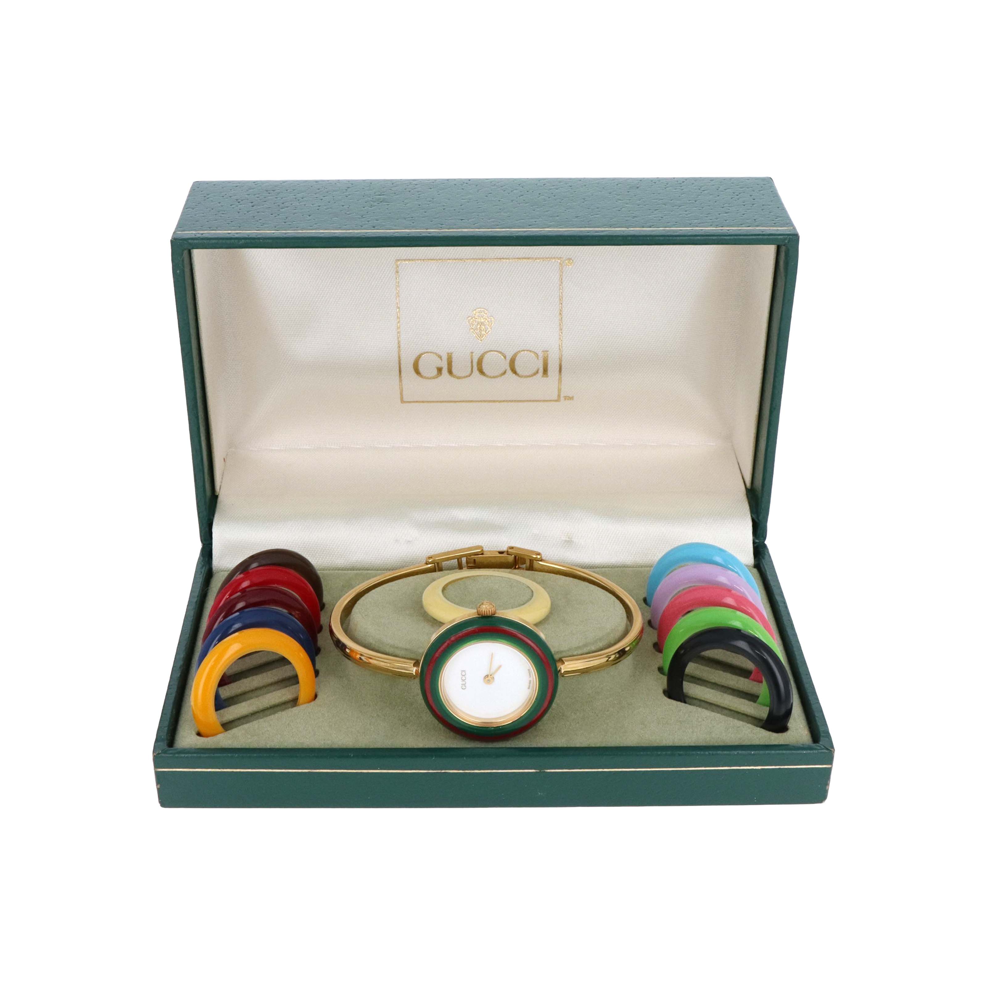 Vintage Gucci Interchangeable Bezel Watch - Queen May