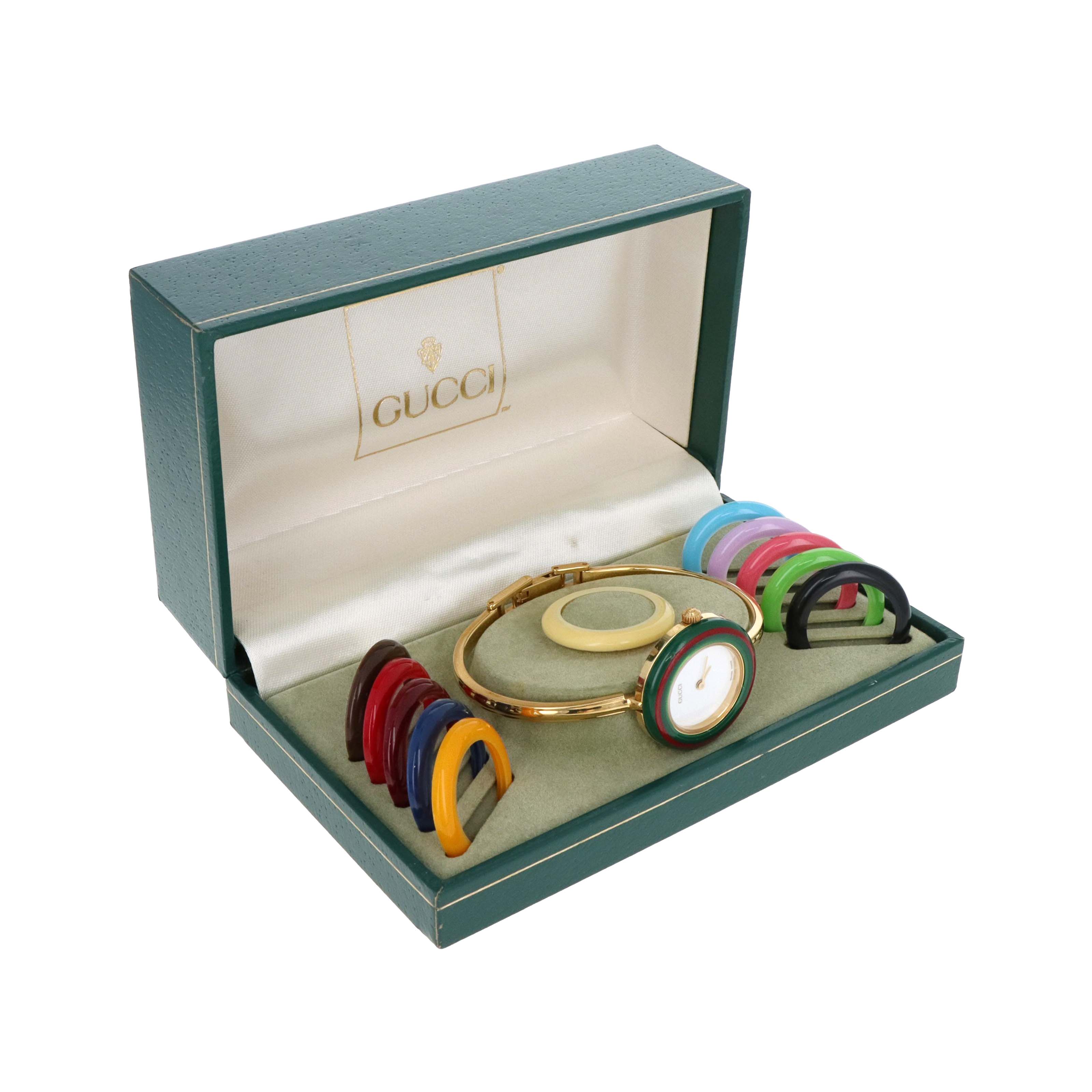 Vintage Gucci Interchangeable Bezel Watch - Queen May