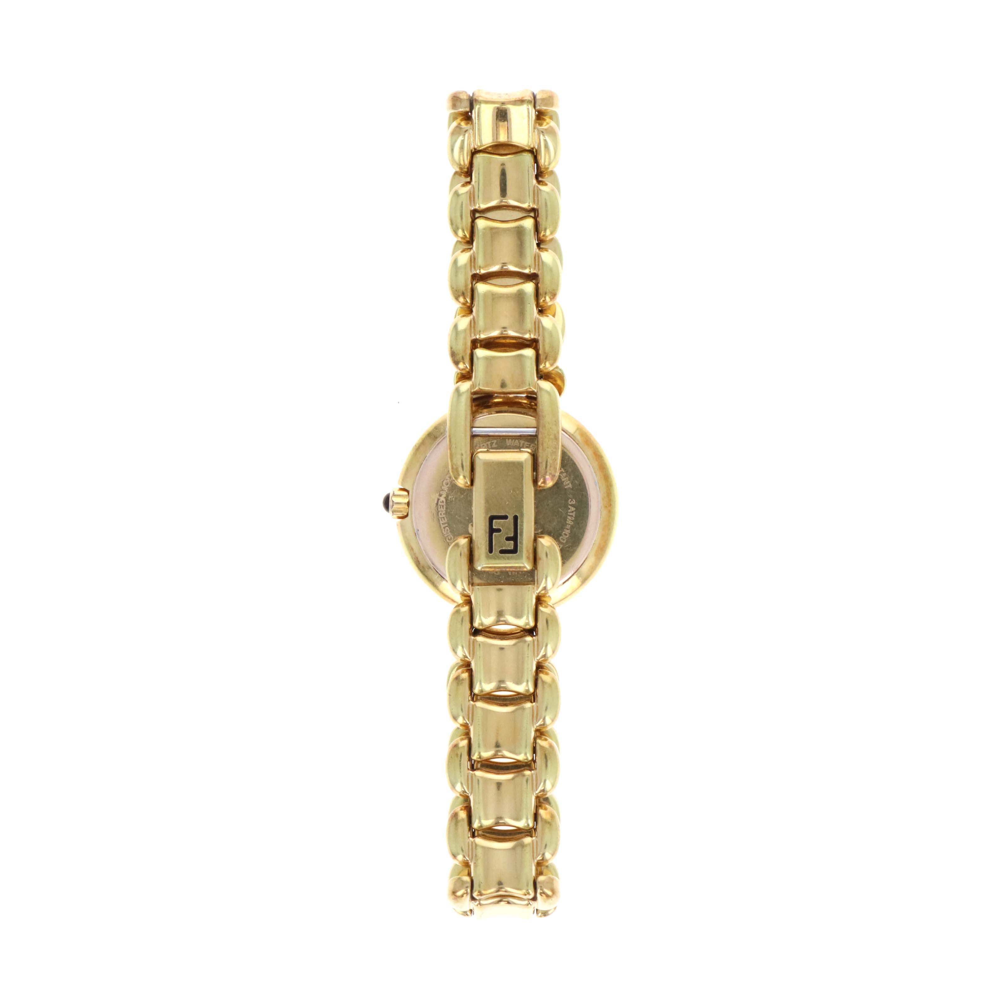 Fendi 700L Black Dial Watch - Queen May