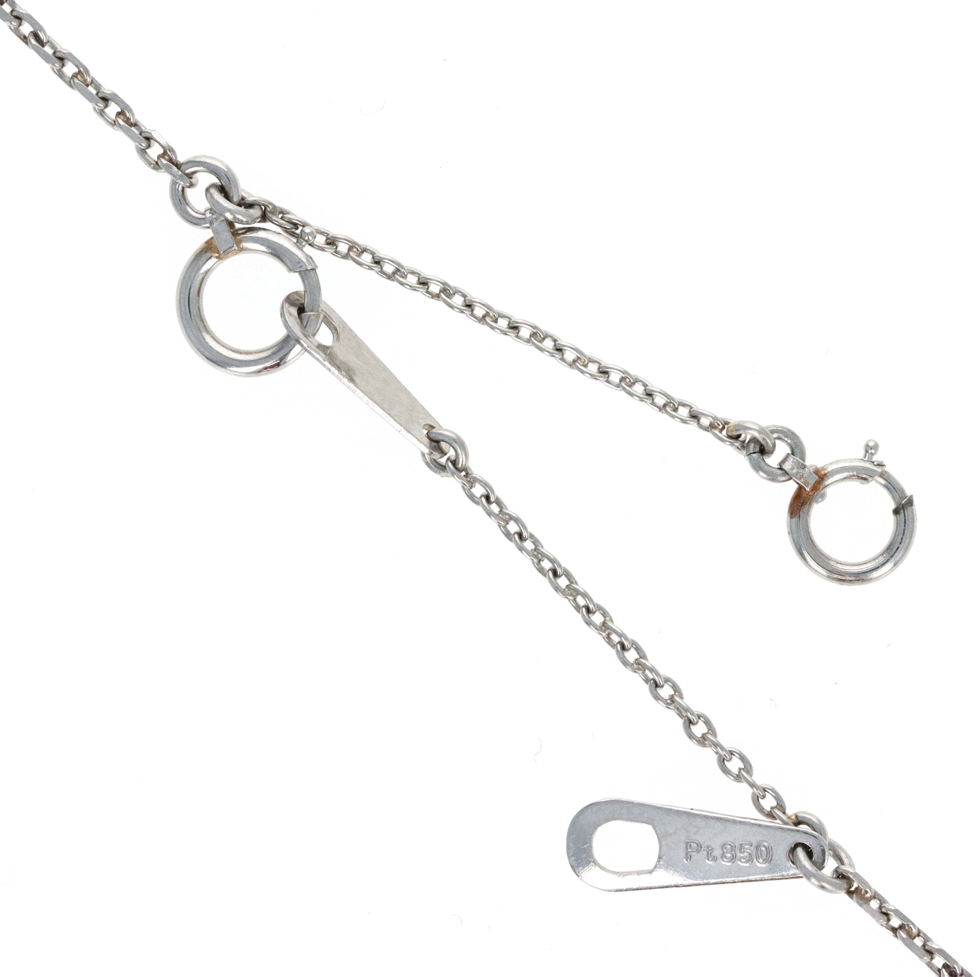 Platinum 0.50 Carat Diamond Pave Butterfly Pendant Necklace - Queen May