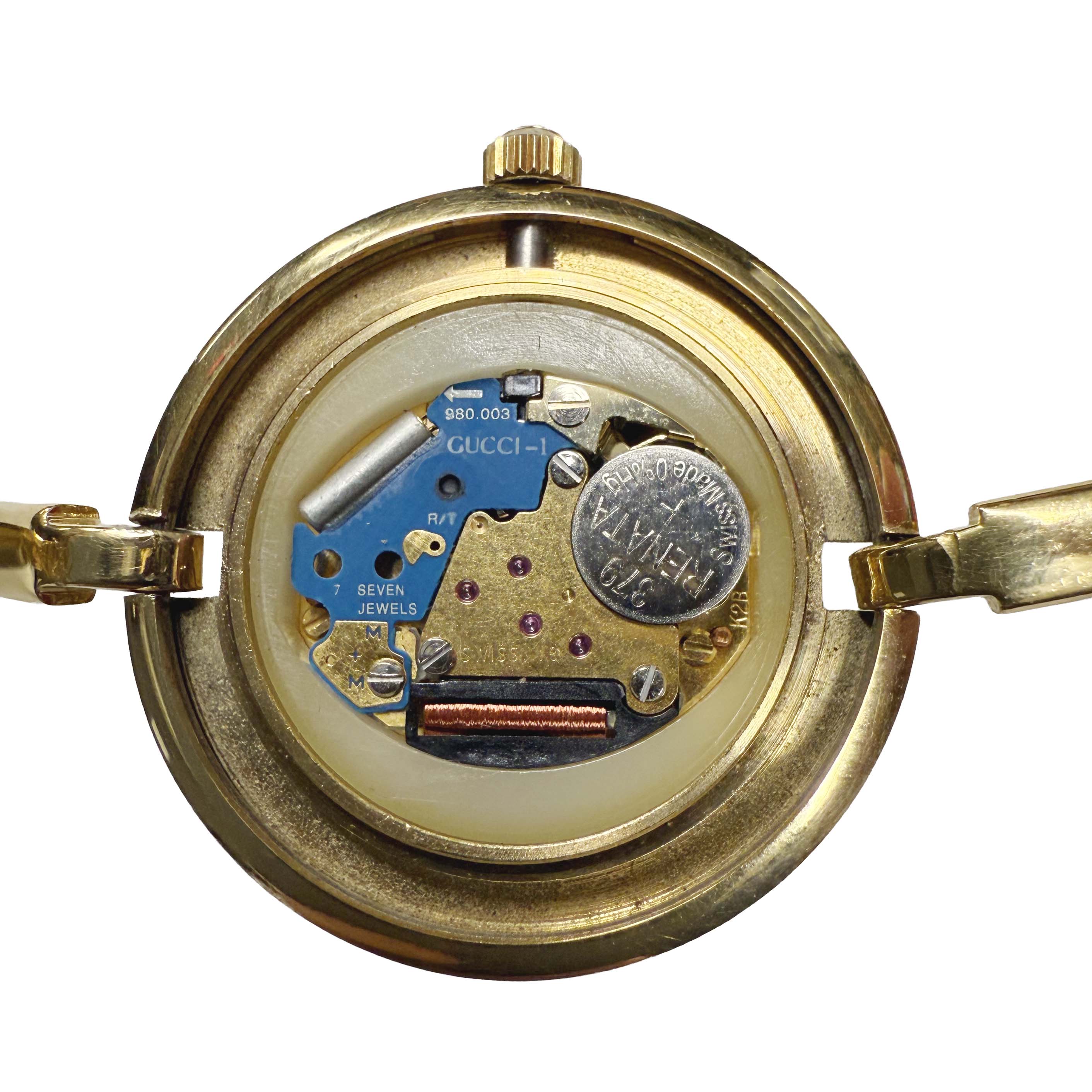 Vintage Gucci Interchangeable Bezel Watch #10 - Queen May