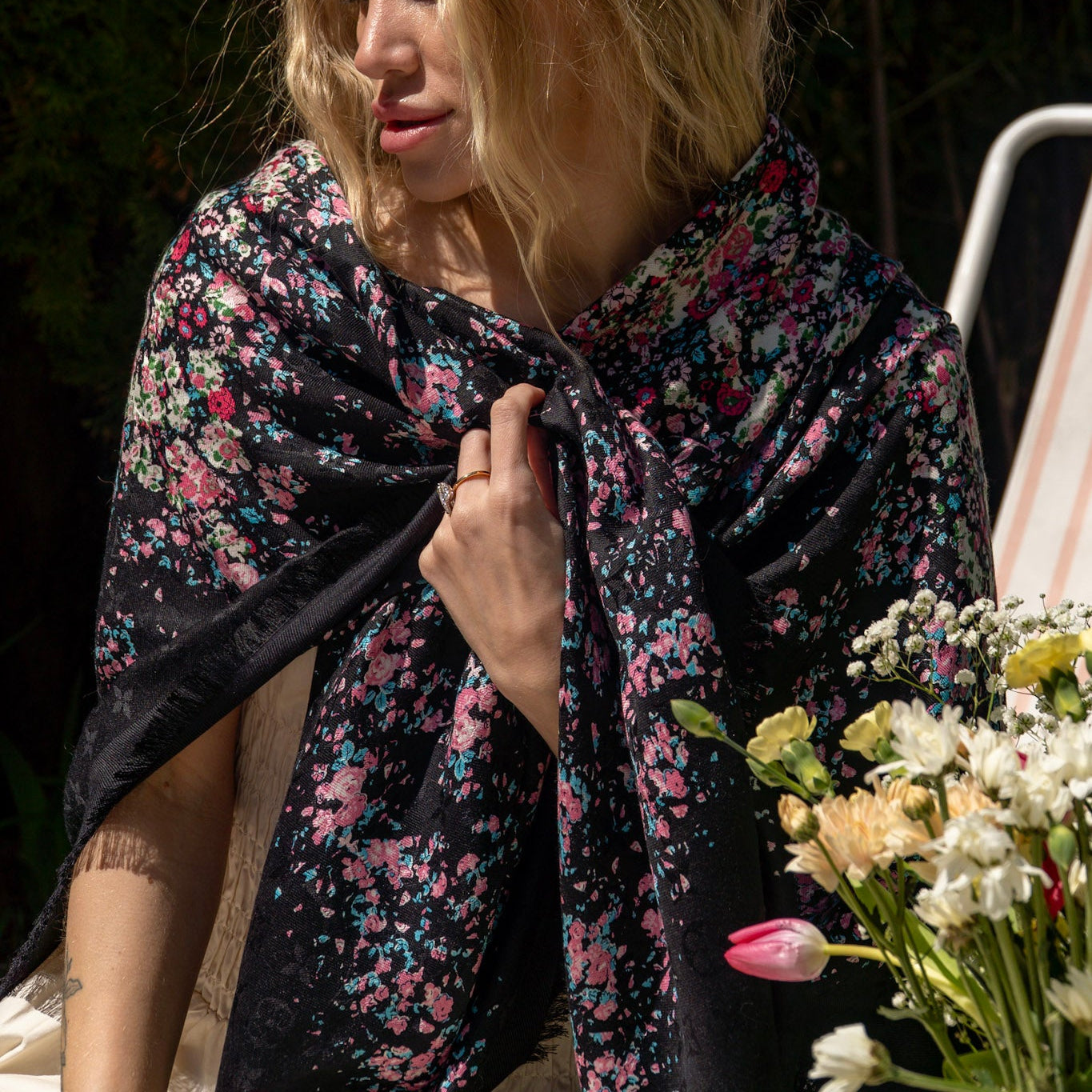 Louis Vuitton Shawl - Queen May