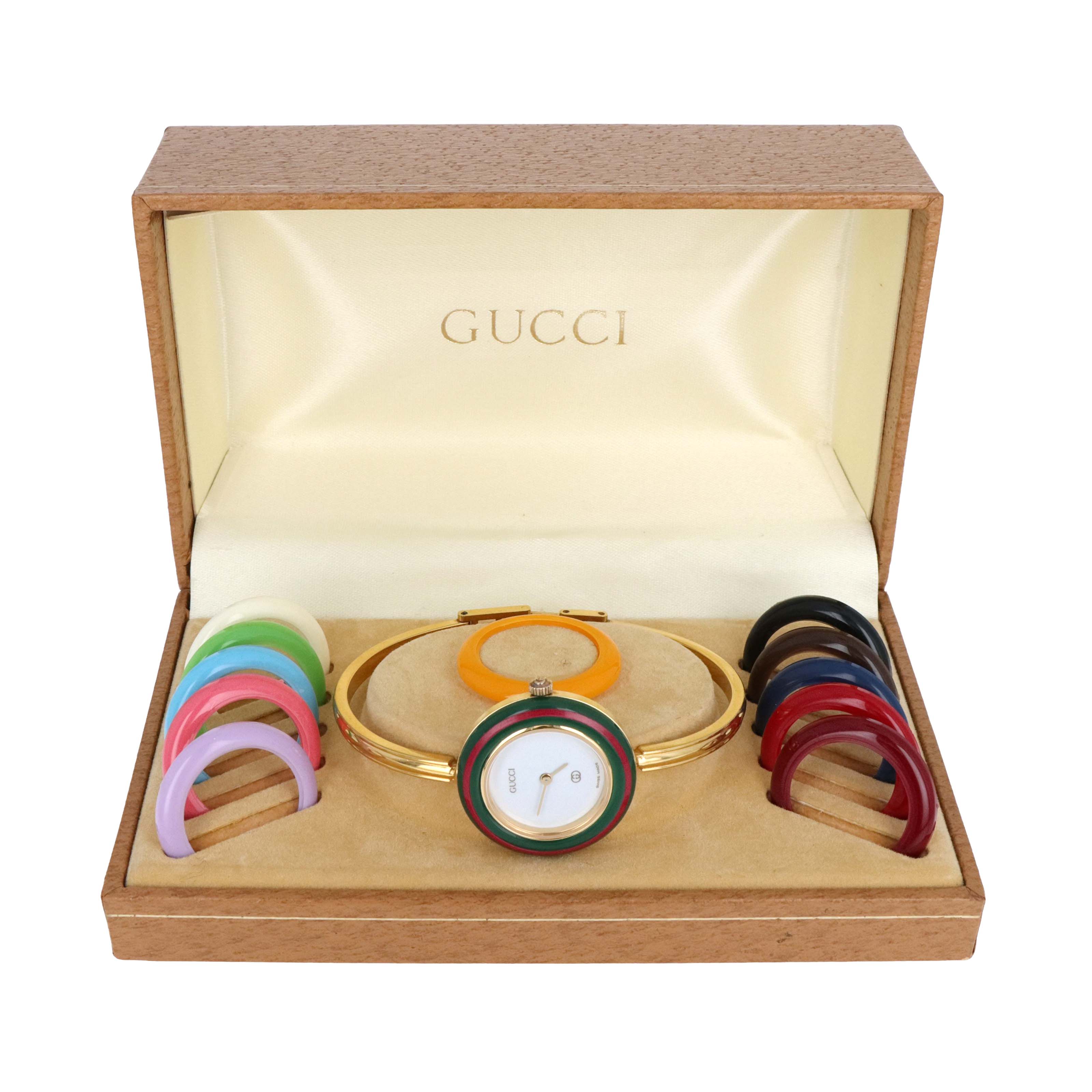 Vintage Gucci Interchangeable Bezel Watch - Queen May