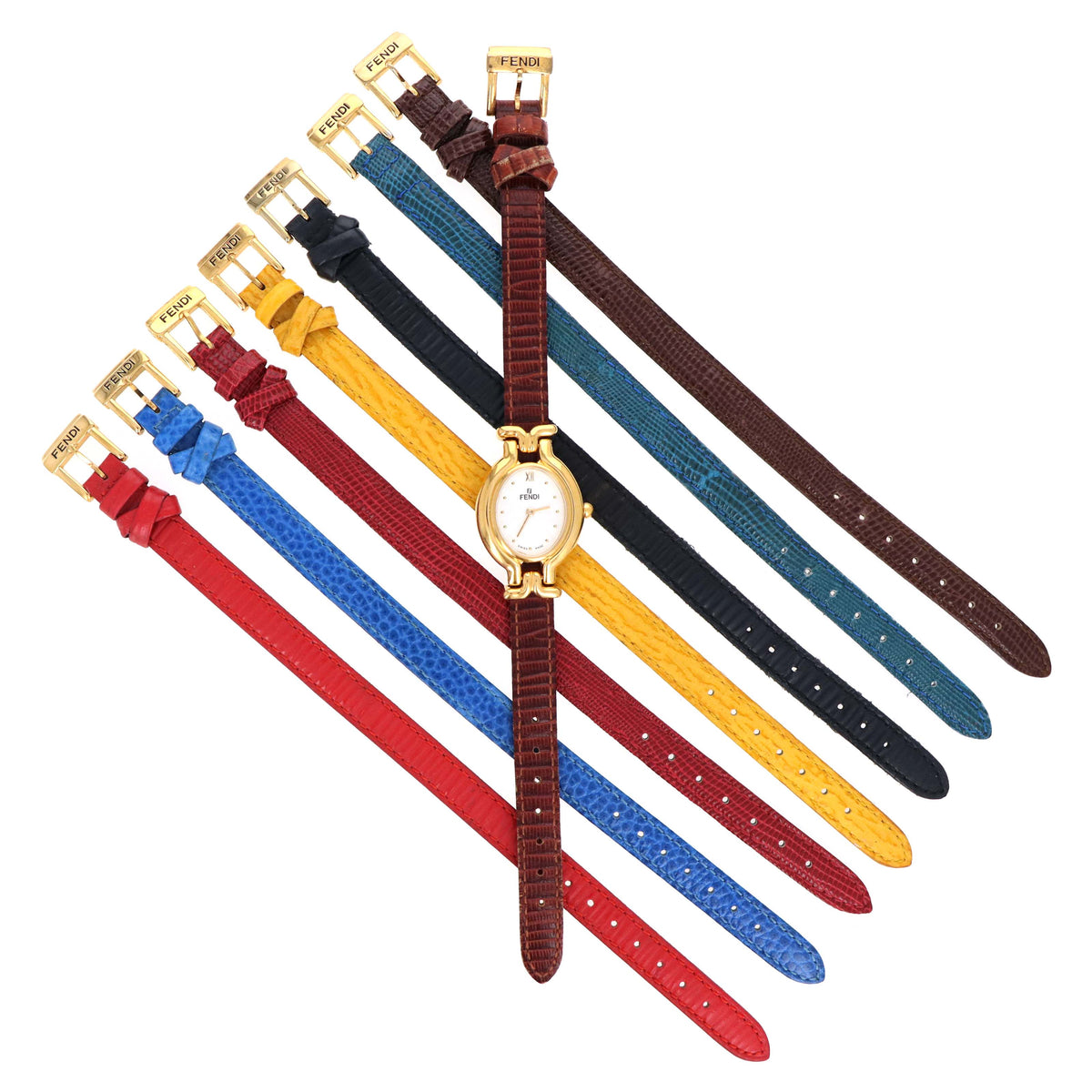 Fendi Chameleon Interchangeable Strap Watch