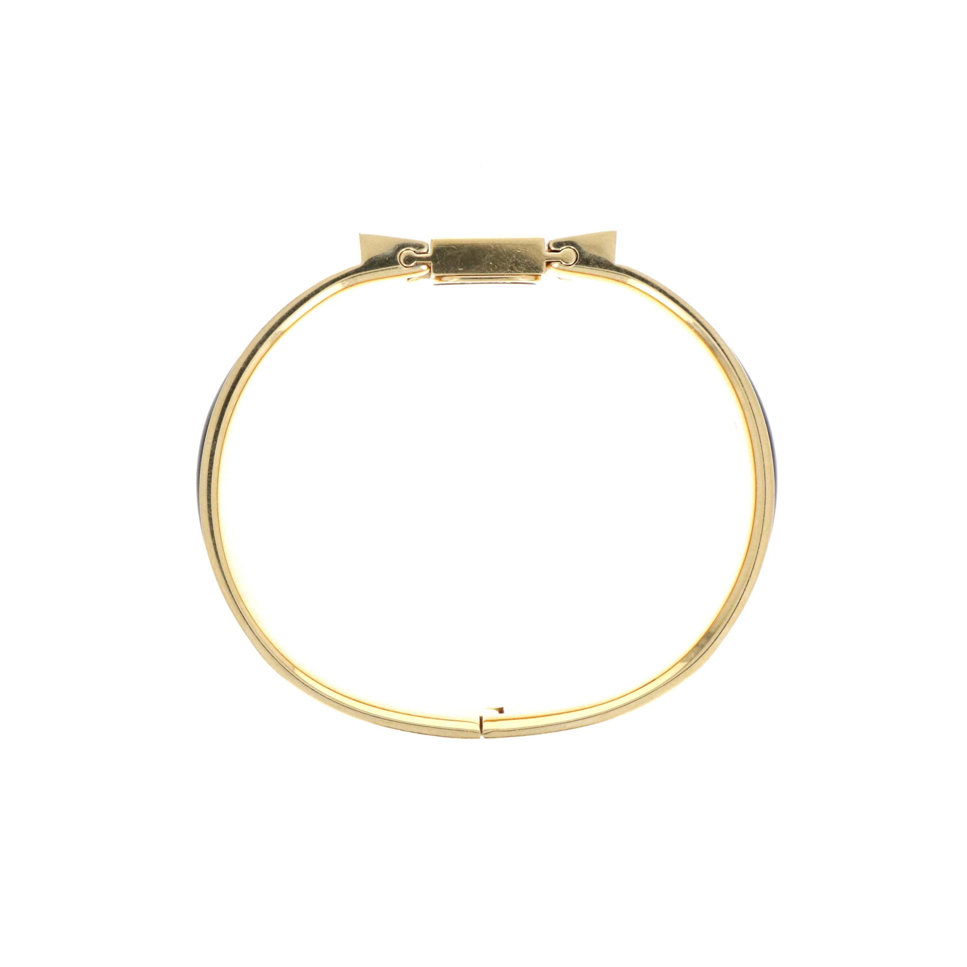 Hermès Loquet Wide Hinge Bangle Watch - Queen May