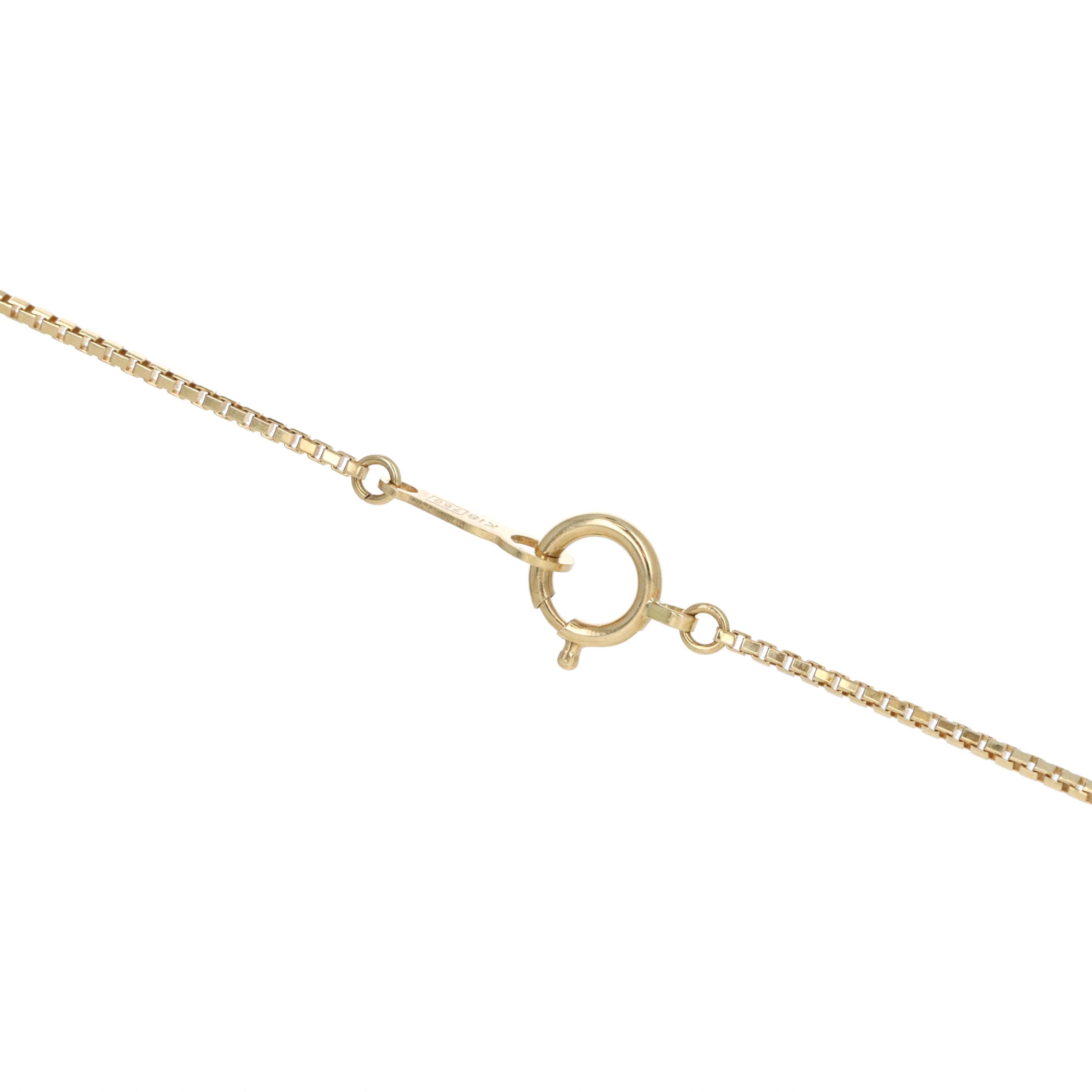 18K Yellow Gold 1.34 Carat Oval Sapphire Diamond Halo Pendant Necklace - Queen May