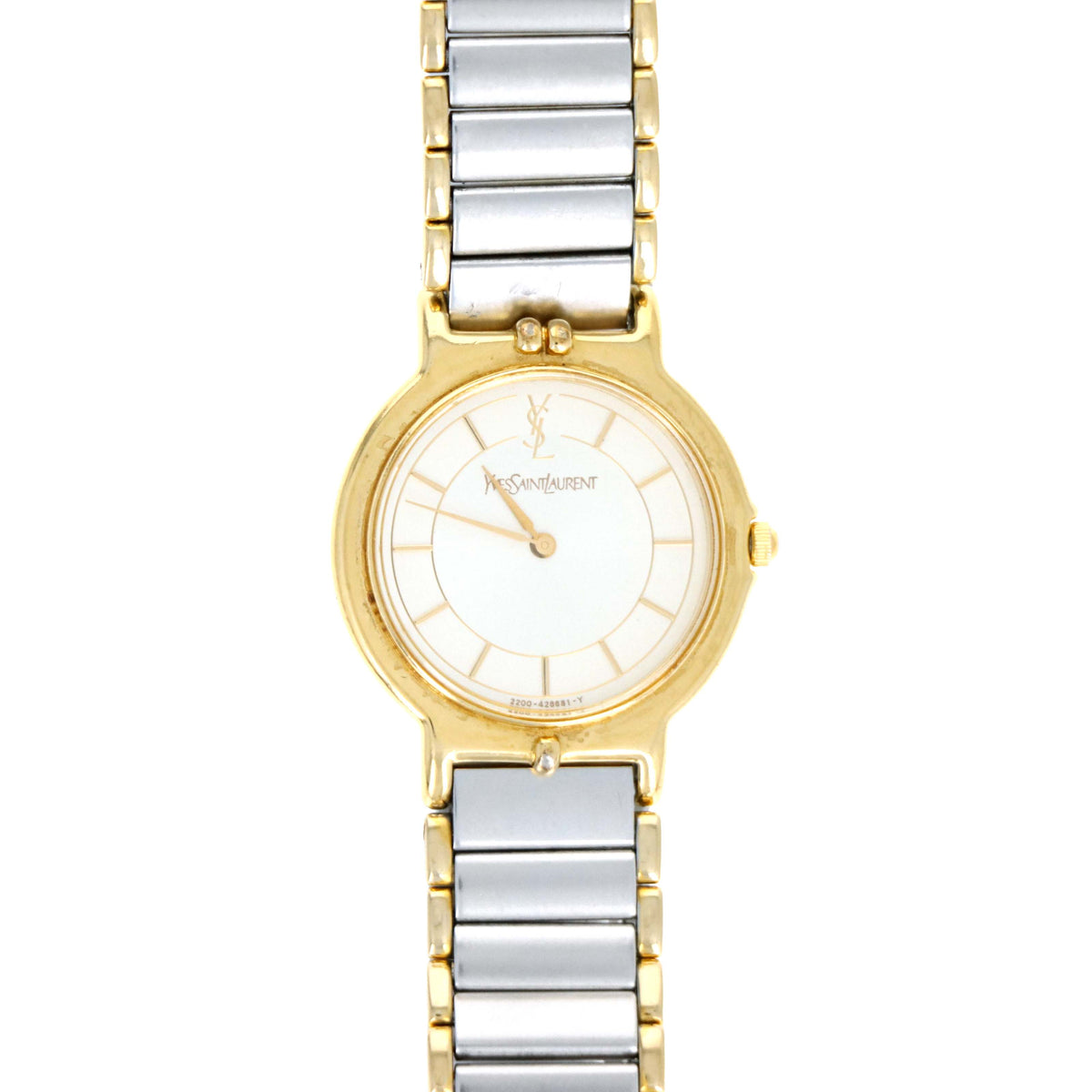 Vintage Yves Saint Laurent Logo Watch