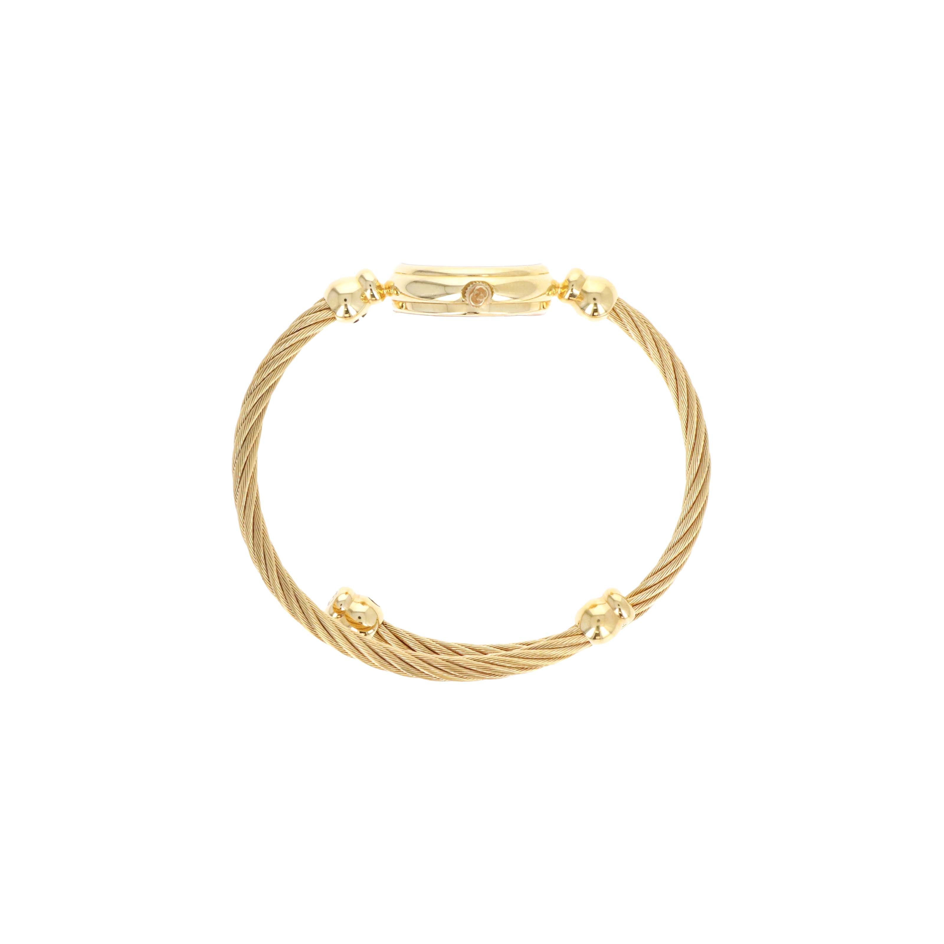Gucci 20mm Rope Bangle Watch Mother Of Pearl - Queen May
