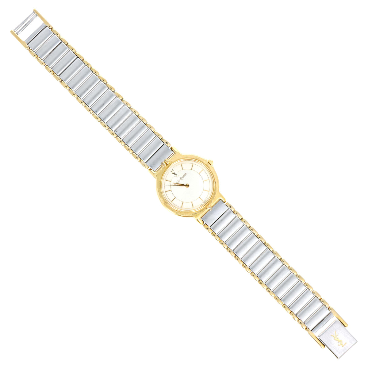 Vintage Yves Saint Laurent Logo Watch