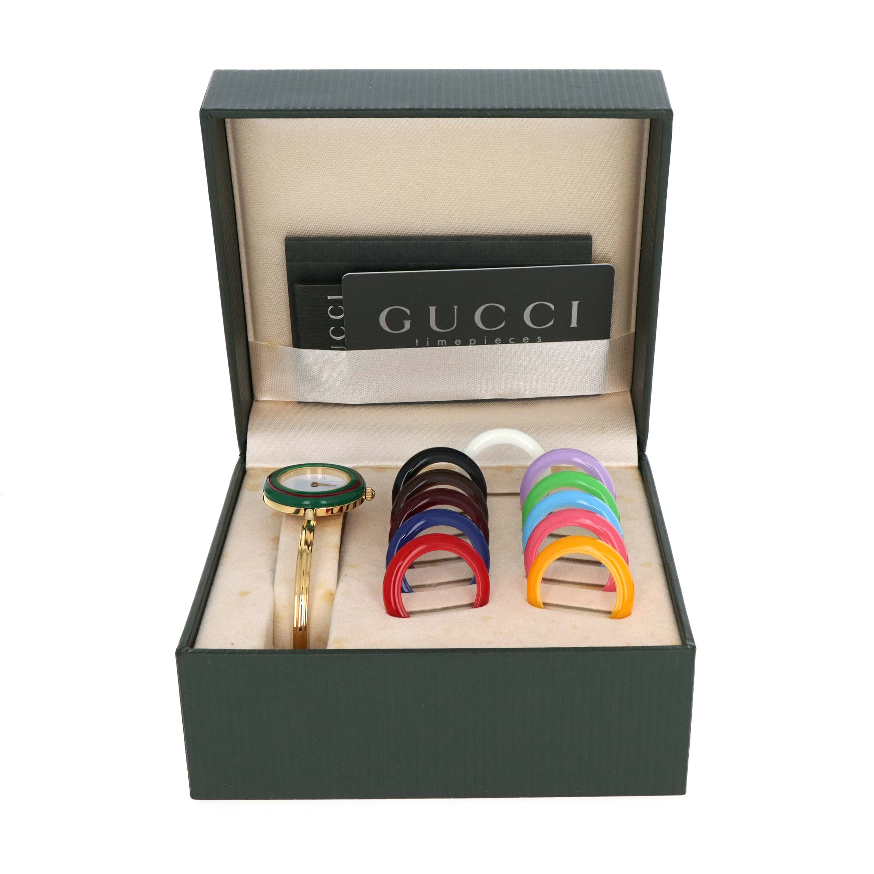 Vintage Gucci Interchangeable Bezel Watch - Queen May