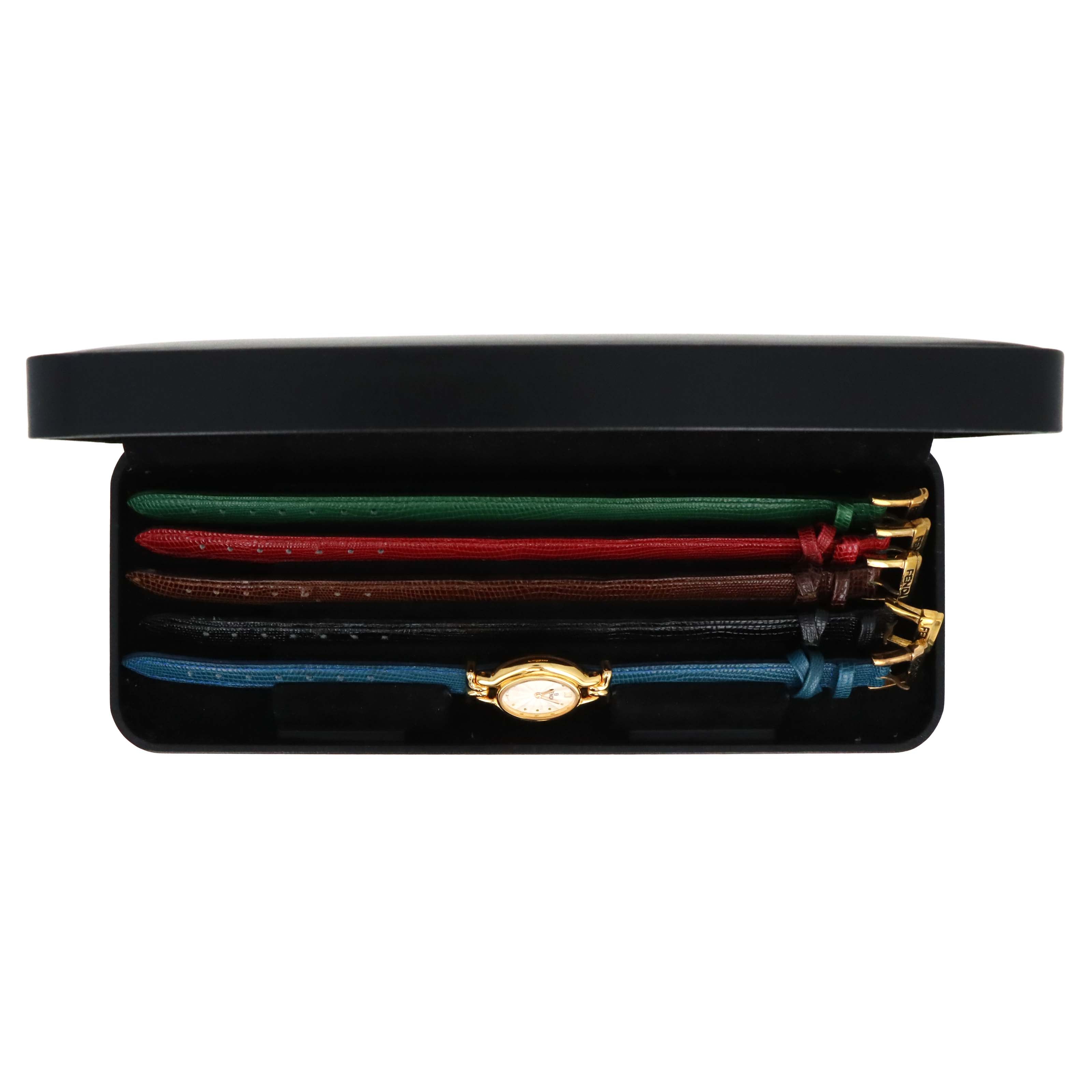 Fendi 640L Interchangeable Strap Watch - Queen May