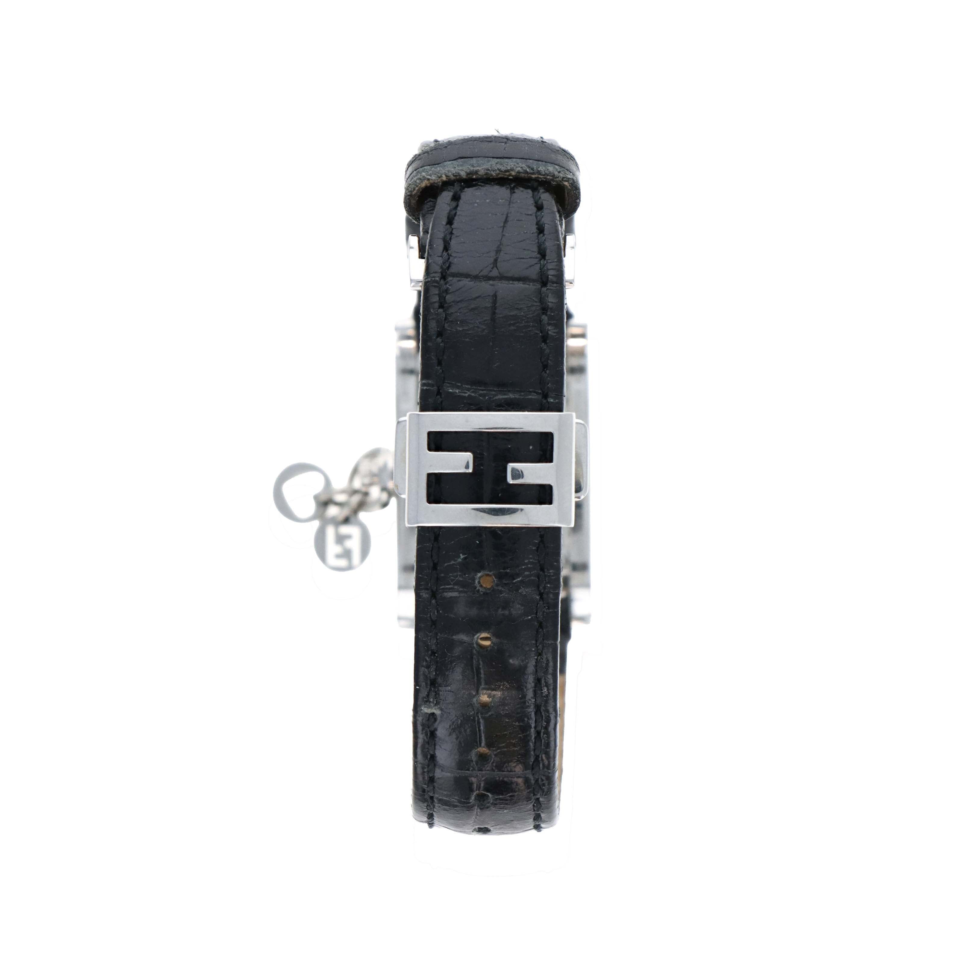 Fendi 7100L Mother Of Pearl "Reverso" Watch - Queen May