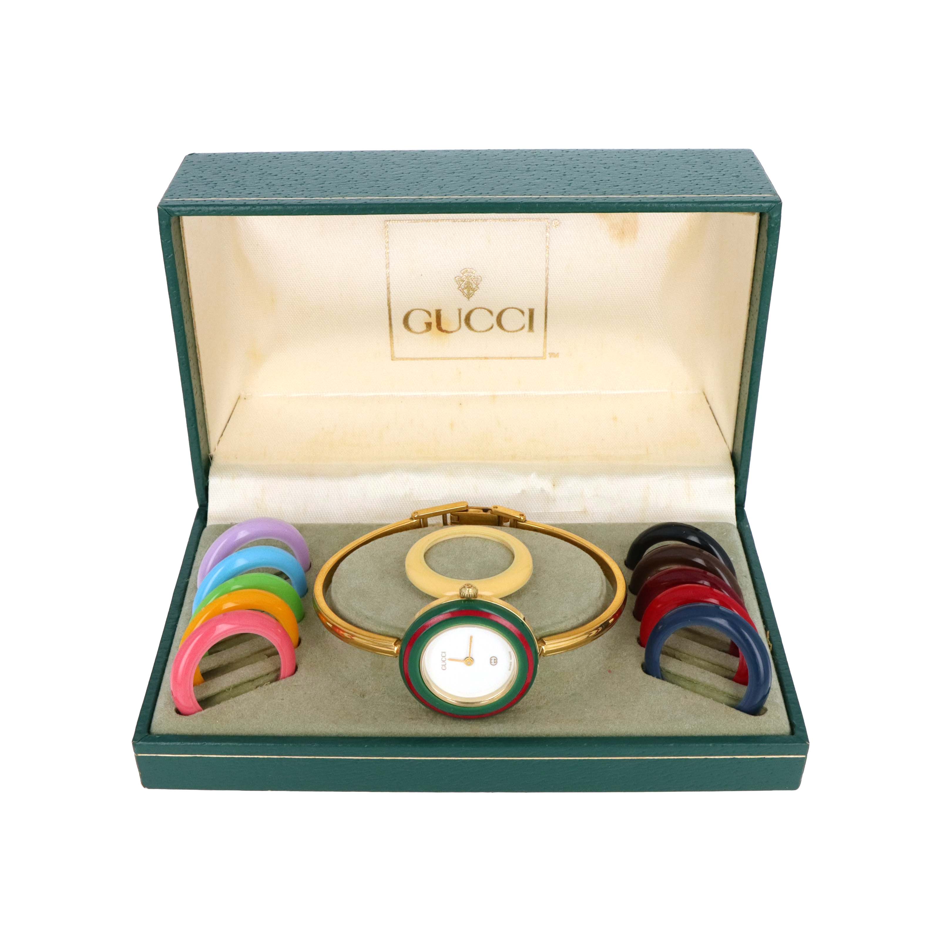 Vintage Gucci Interchangeable Bezel Watch - Queen May