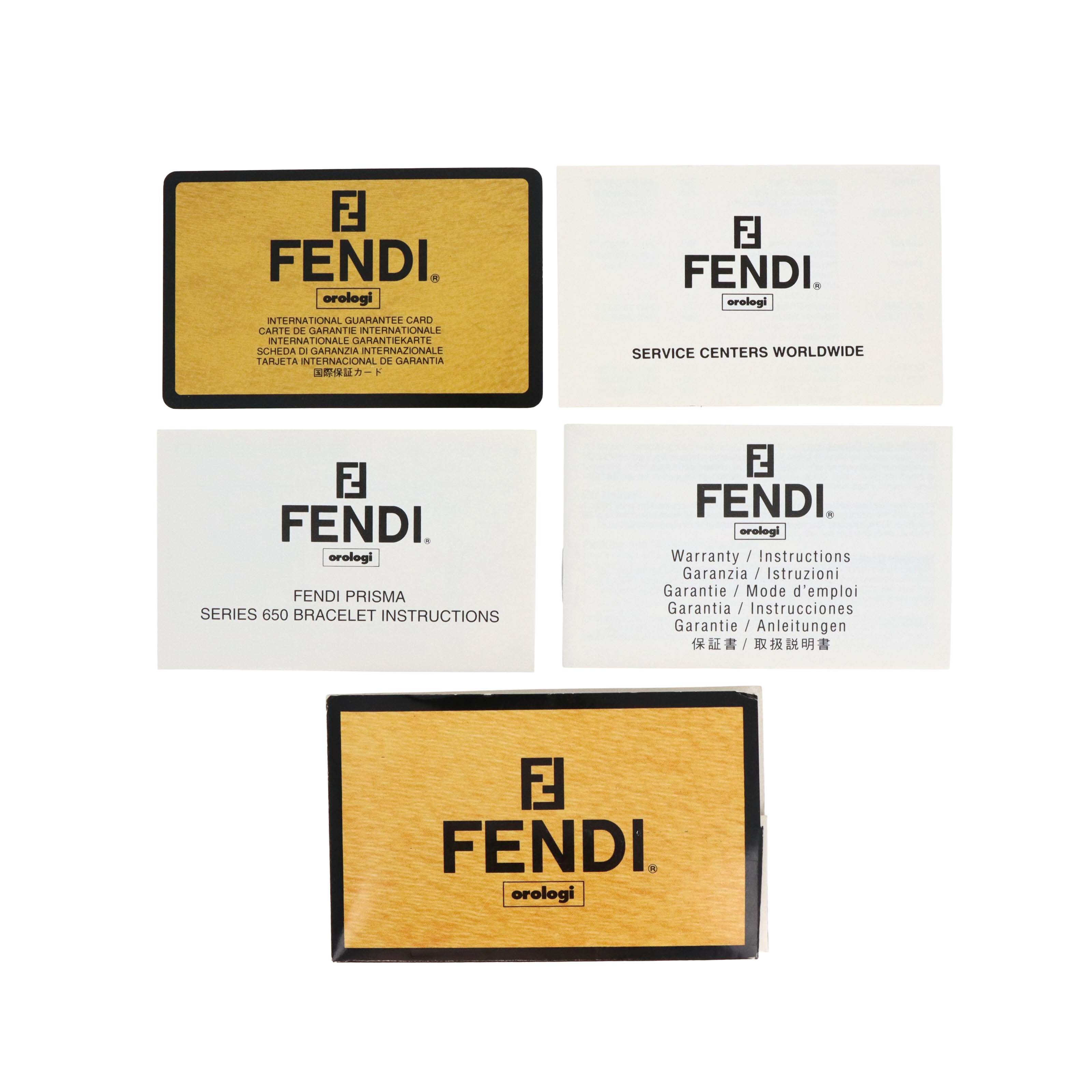 Fendi 640L Interchangeable Strap Watch - Queen May