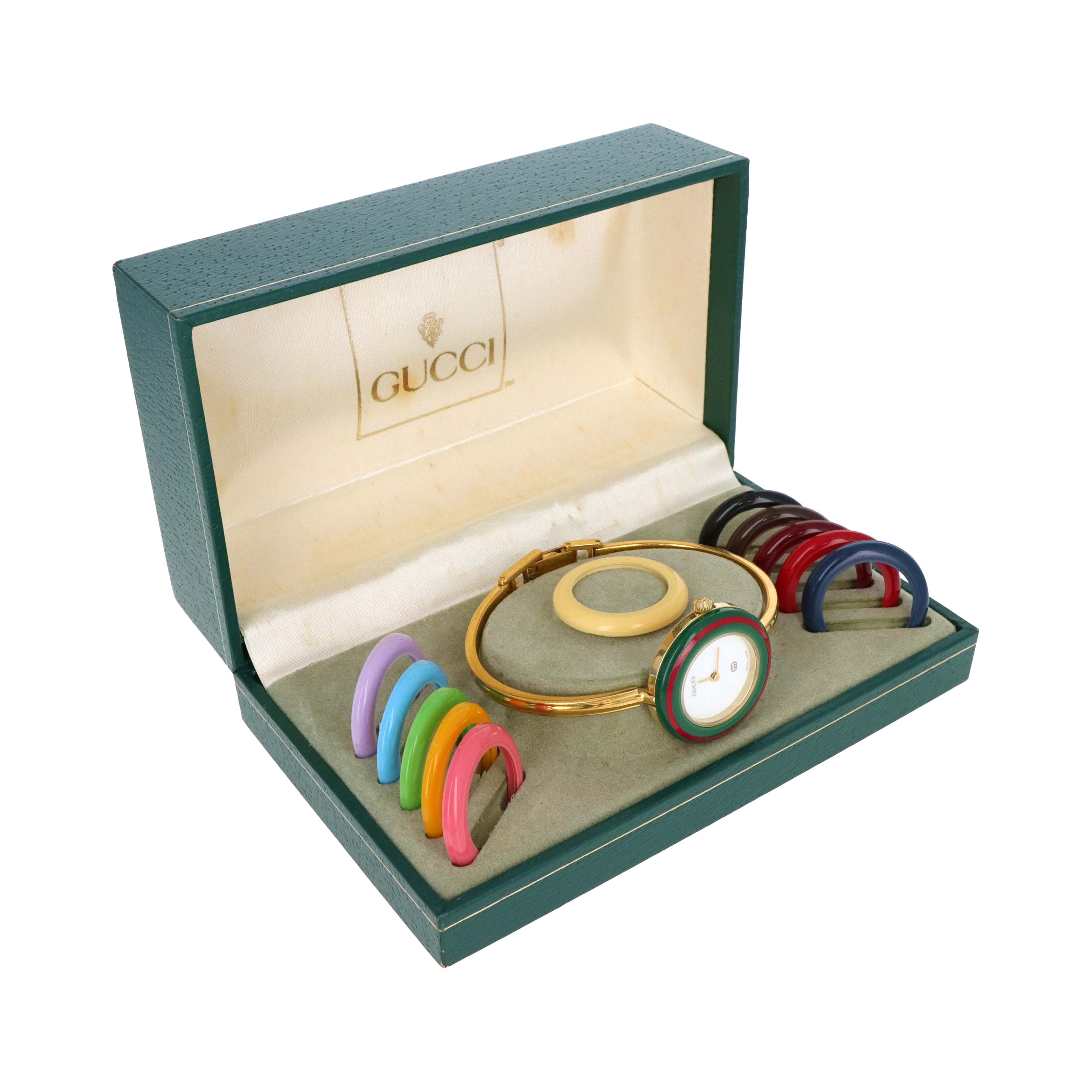Vintage Gucci Interchangeable Bezel Watch - Queen May