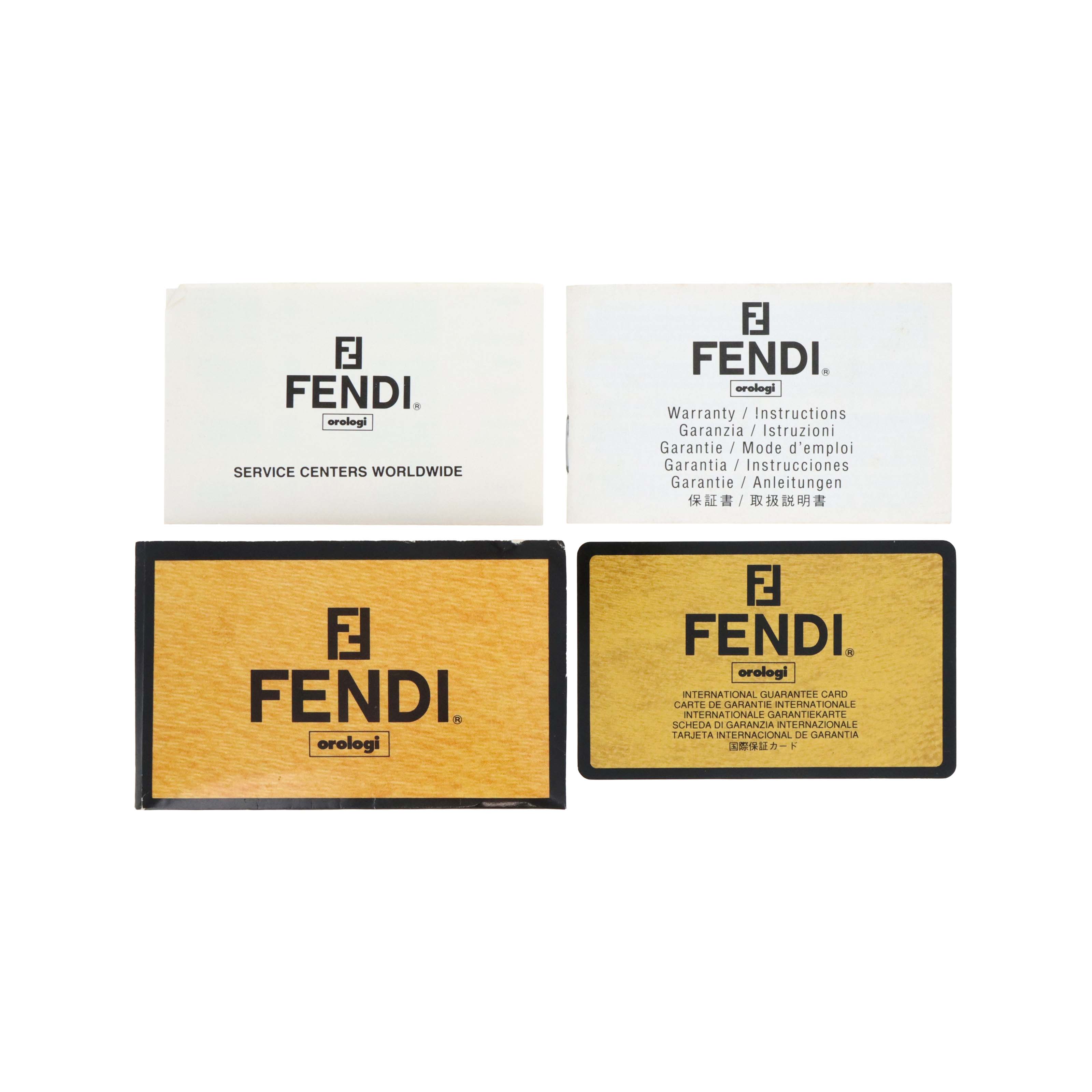 Fendi Gold Plated 670L Link Watch - Queen May