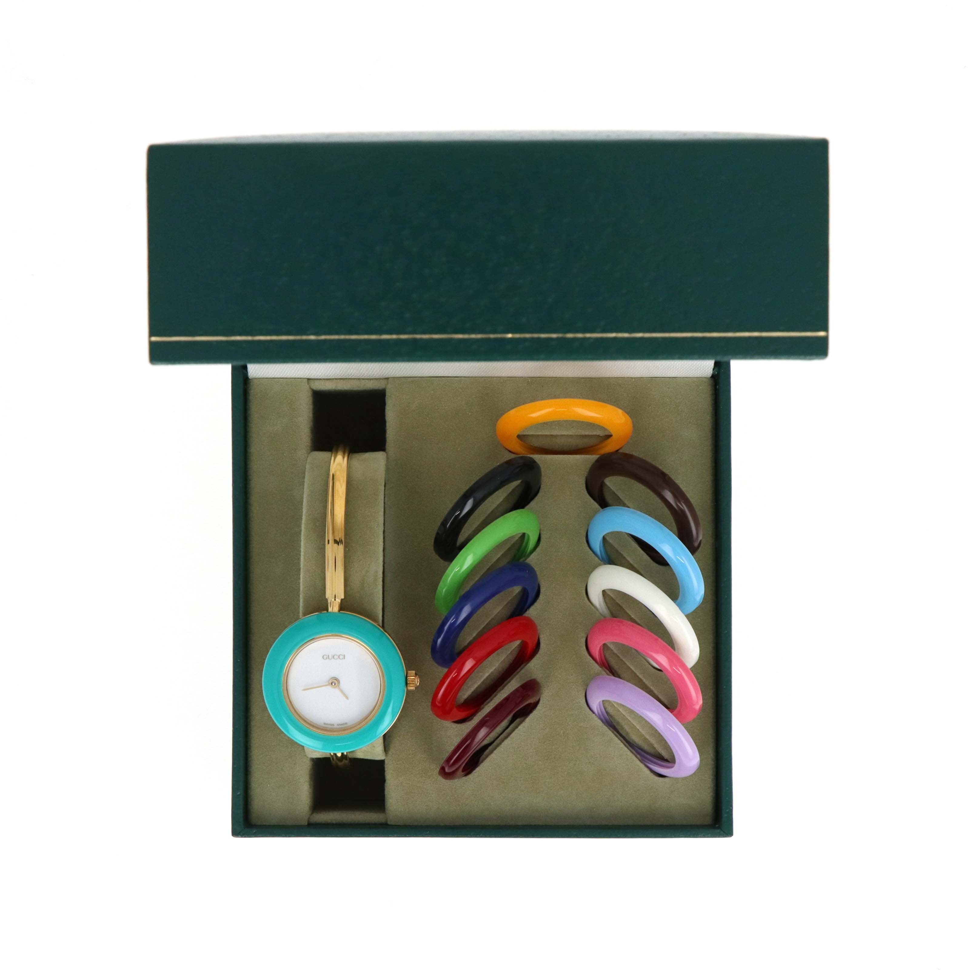 Vintage Gucci Interchangeable Bezel Watch - Queen May