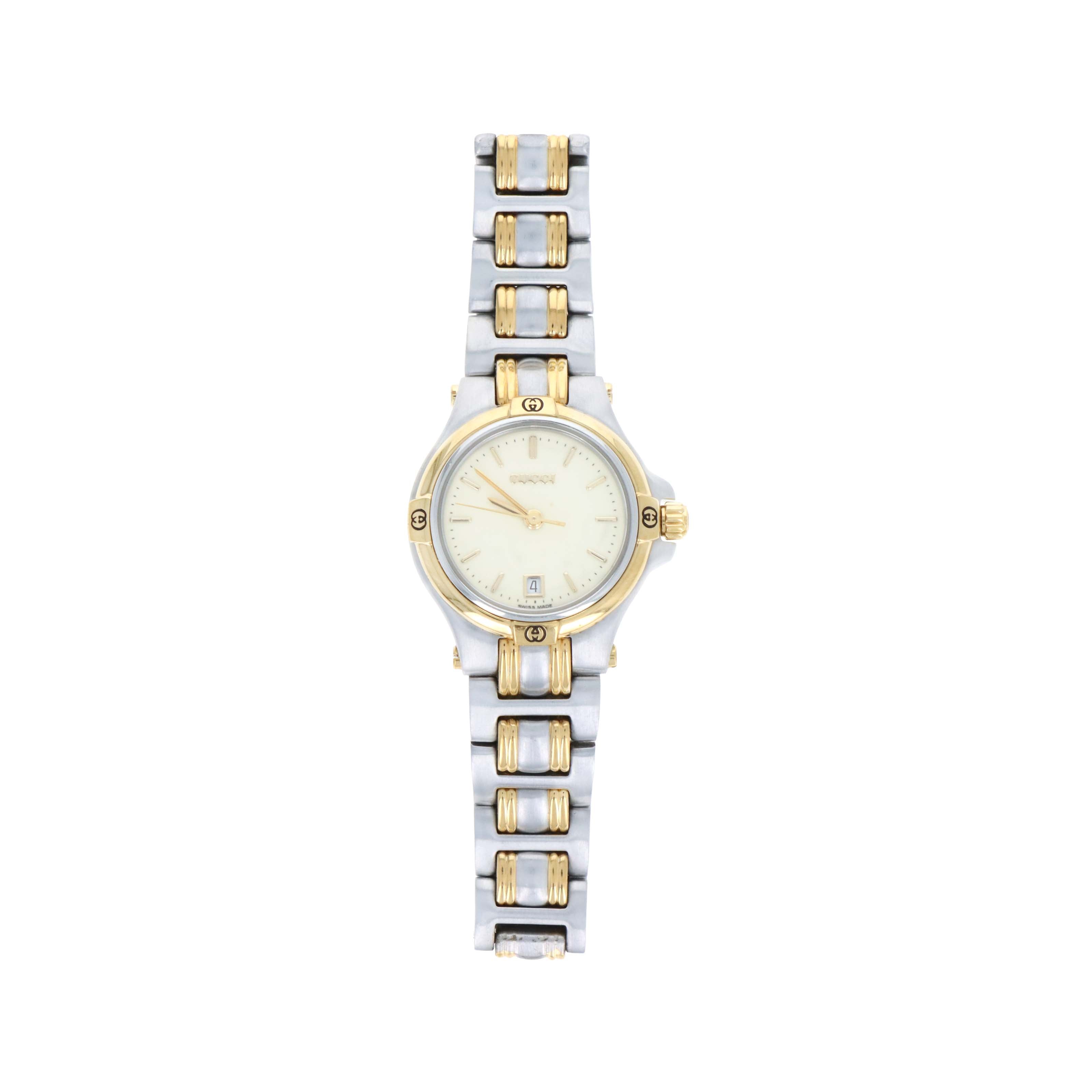 Gucci 9040L Two Tone Watch - Queen May