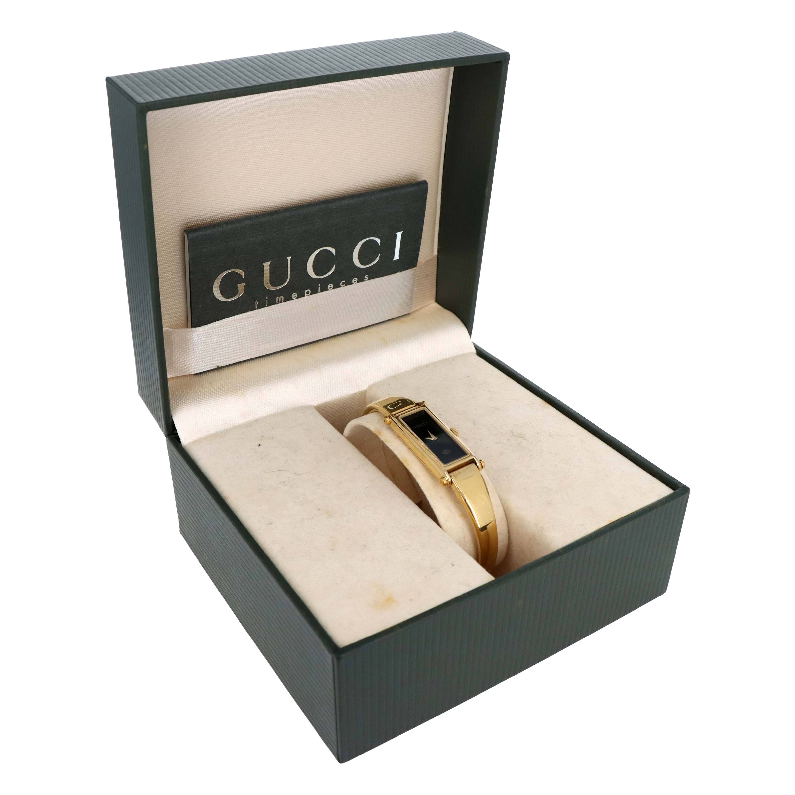 Gucci Black Dial 1500L Series Watch - Queen May