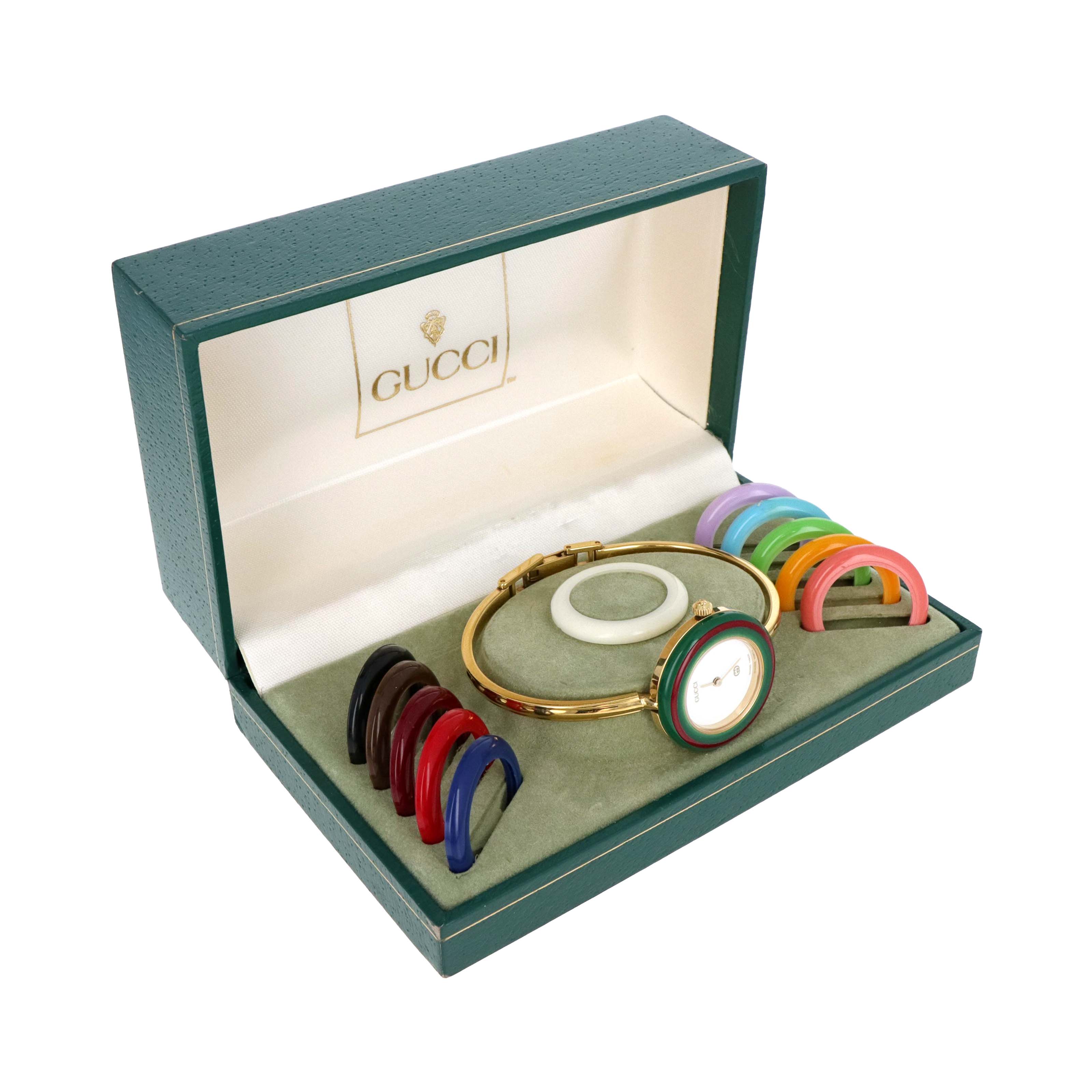Vintage Gucci Interchangeable Bezel Watch - Queen May