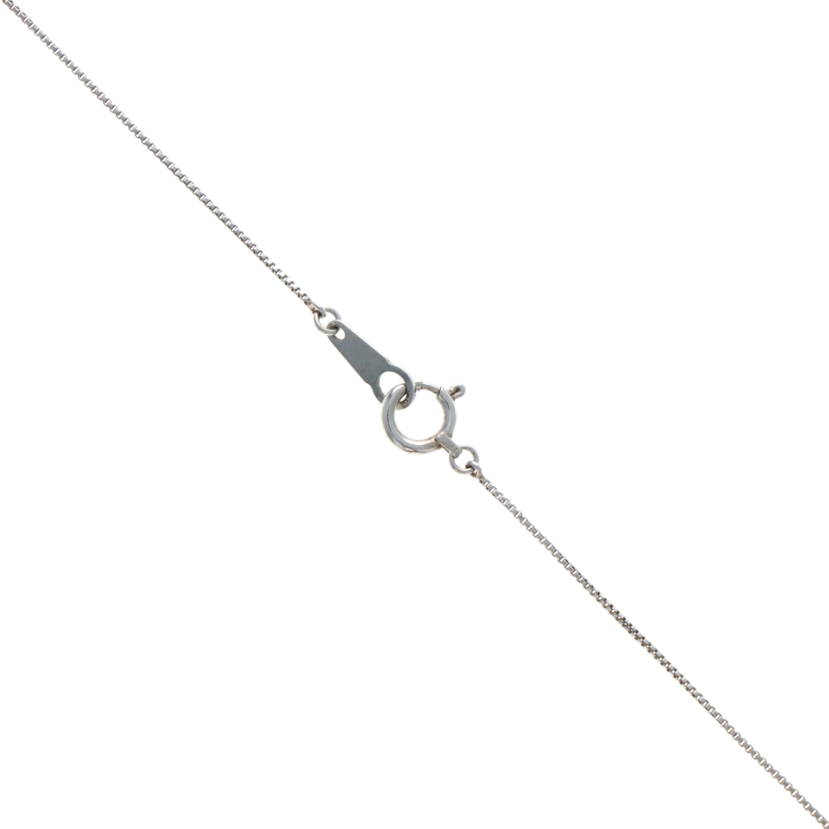 Platinum 3.37 Carat Cushion No Heat Sapphire Diamond Halo Pendant Necklace - Queen May