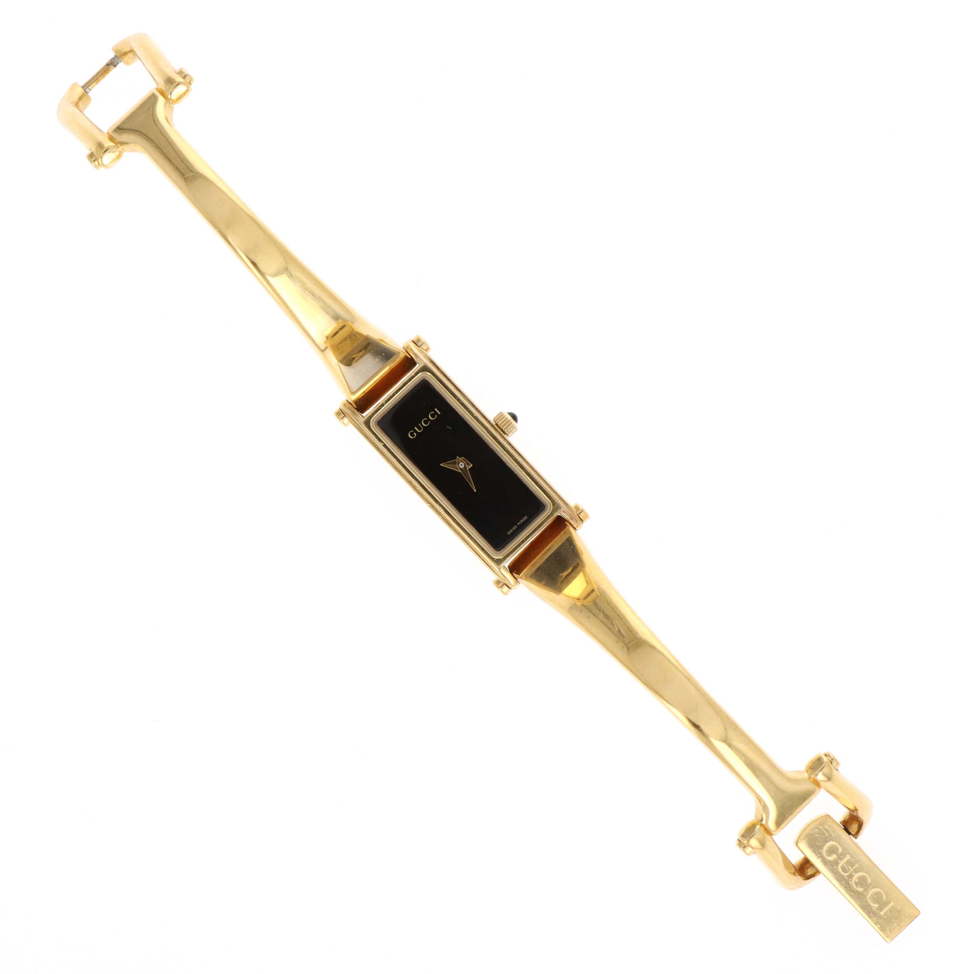 Gucci Black 1500L Ladies Watch 15mm - Queen May