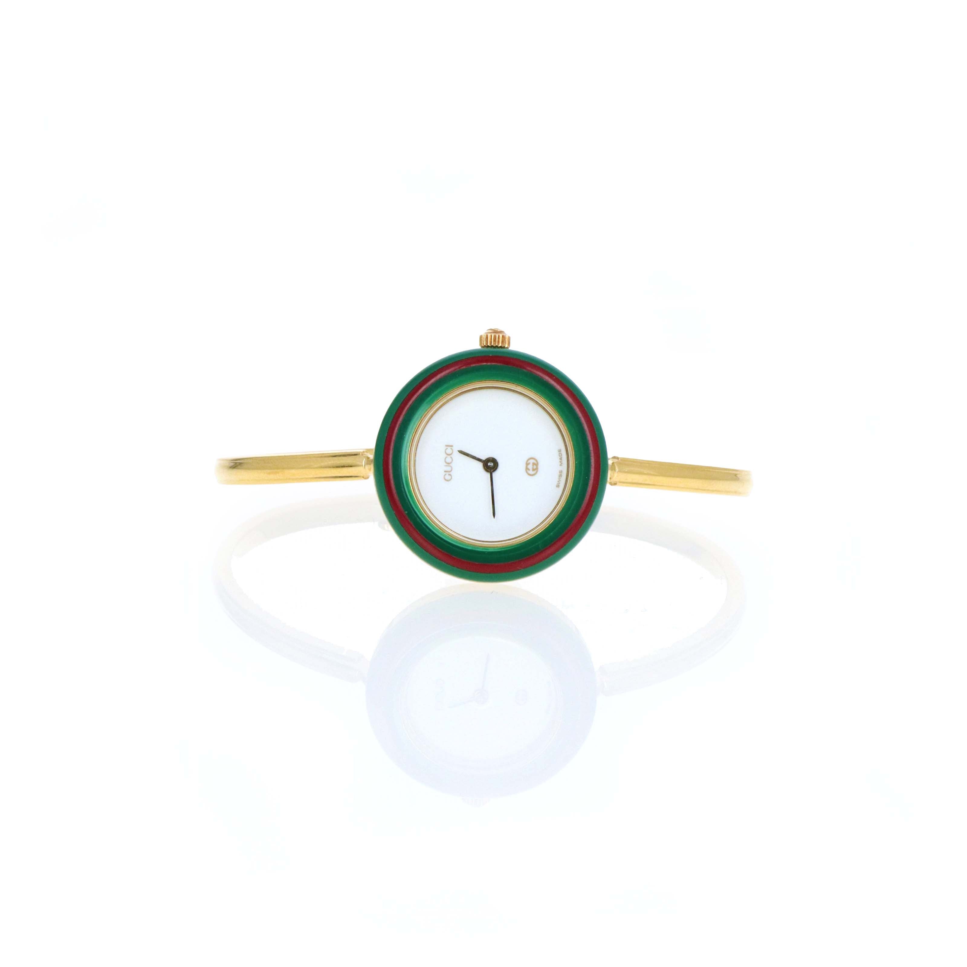 Vintage Gucci Interchangeable Bezel Watch - Queen May