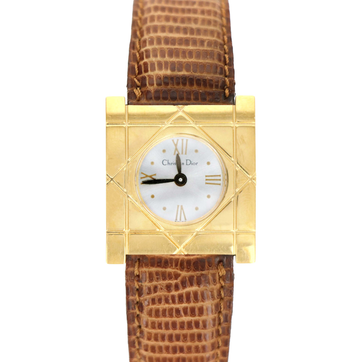 Christian Dior Carriage Square Watch D82-150