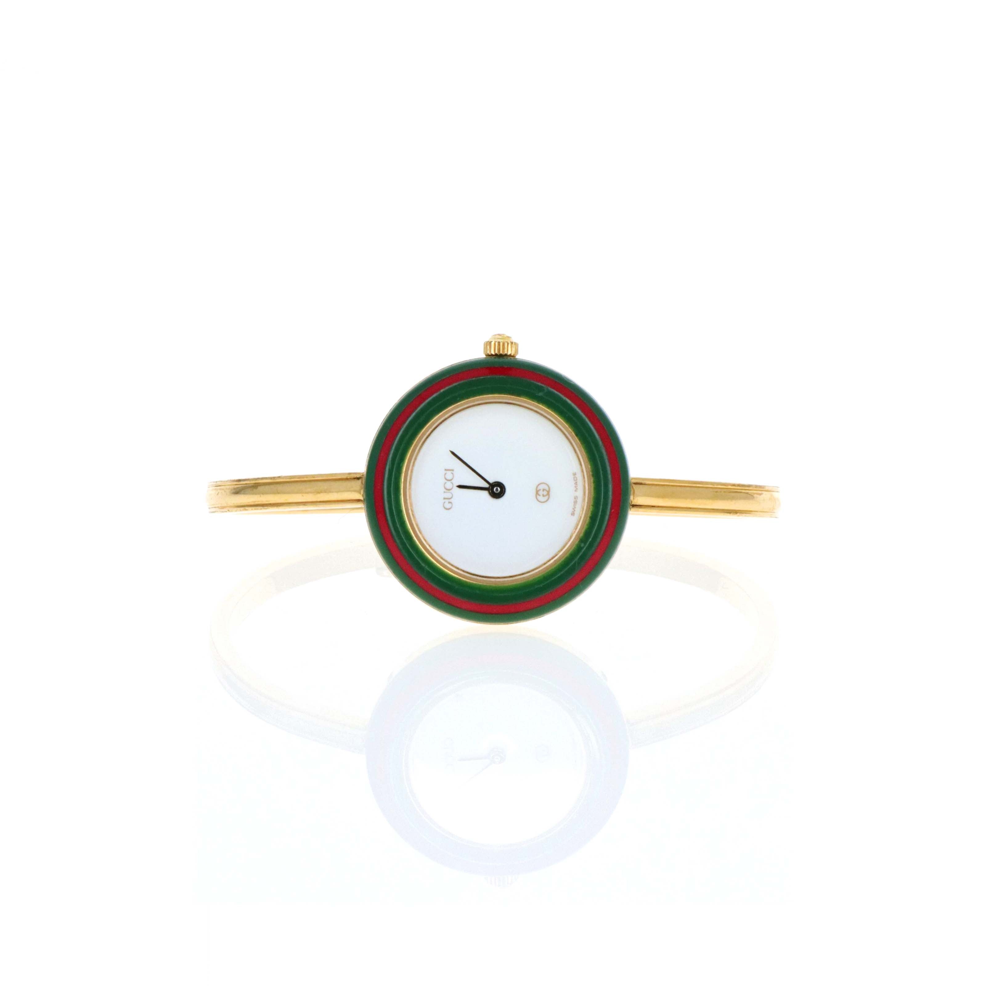Vintage Gucci Interchangeable Bezel Watch - Queen May