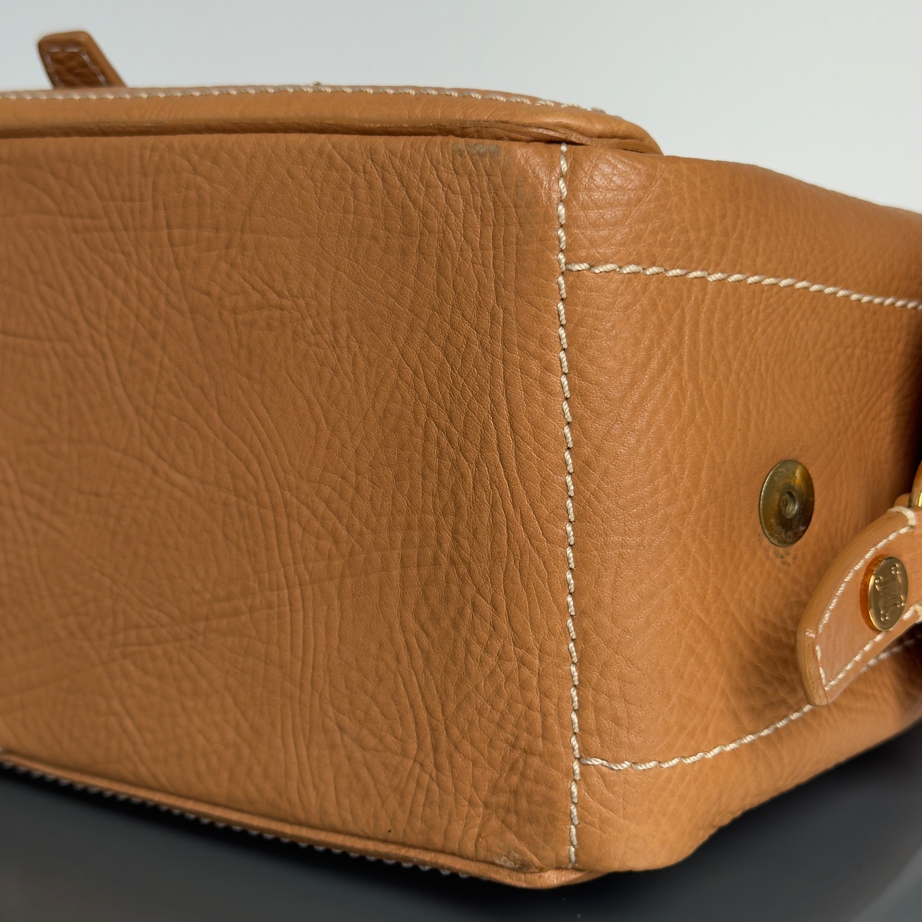 Vintage Celine Brown Leather Boogie Bag - Queen May