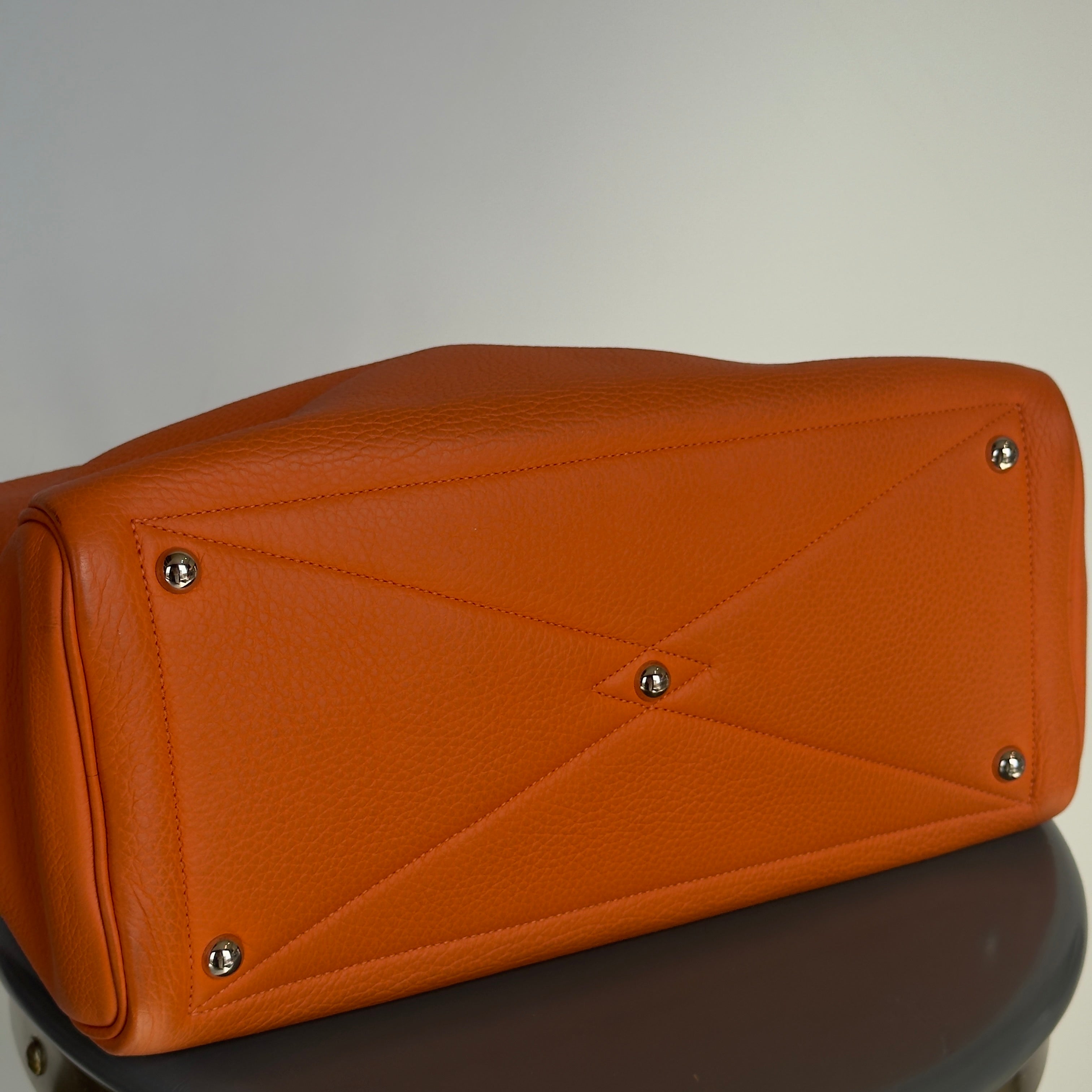 Hermes Victoria Orange 35 Clemence 2011 - Queen May