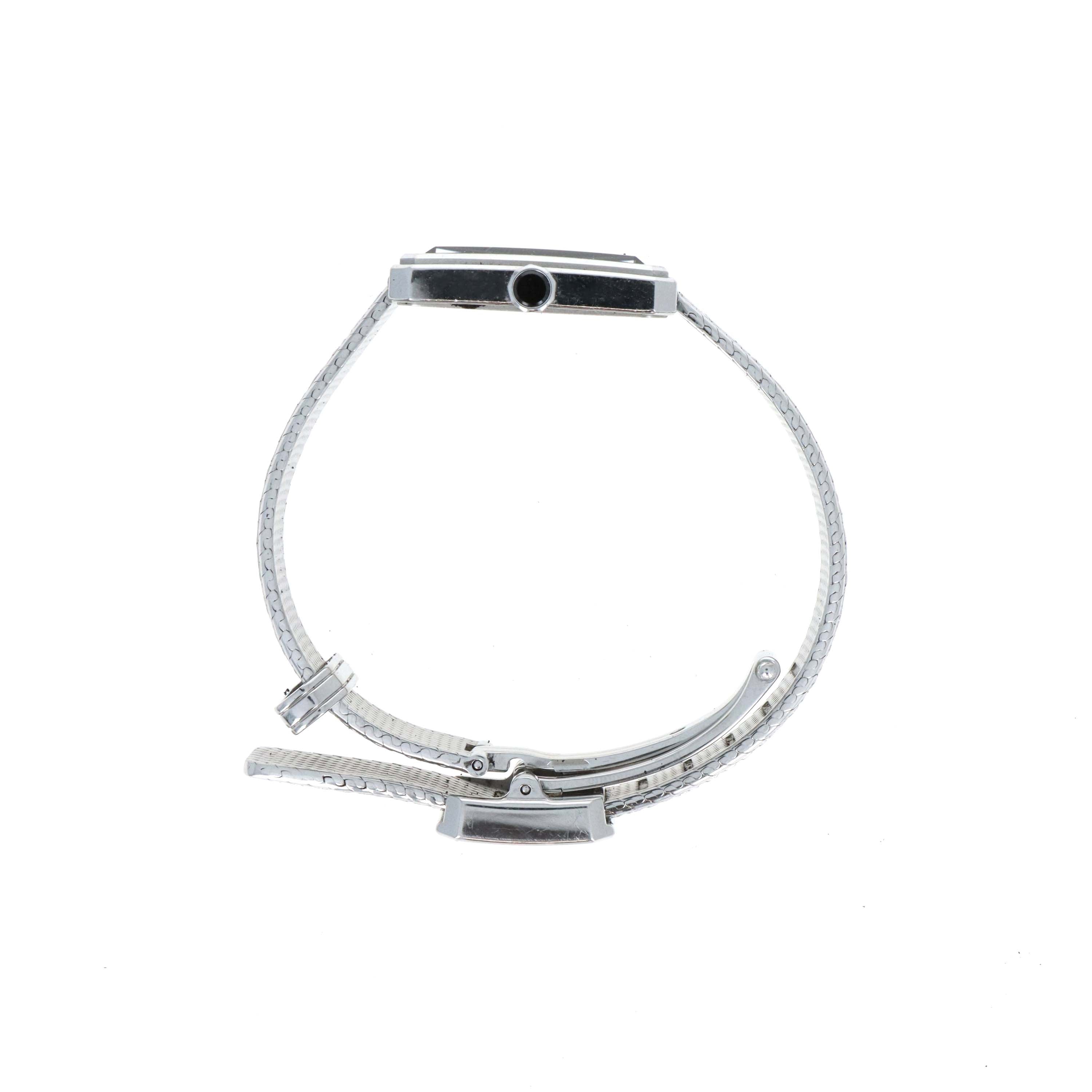 Chanel Tweed Boyfriend Watch Medium Stainless Steel With Diamonds - Queen May