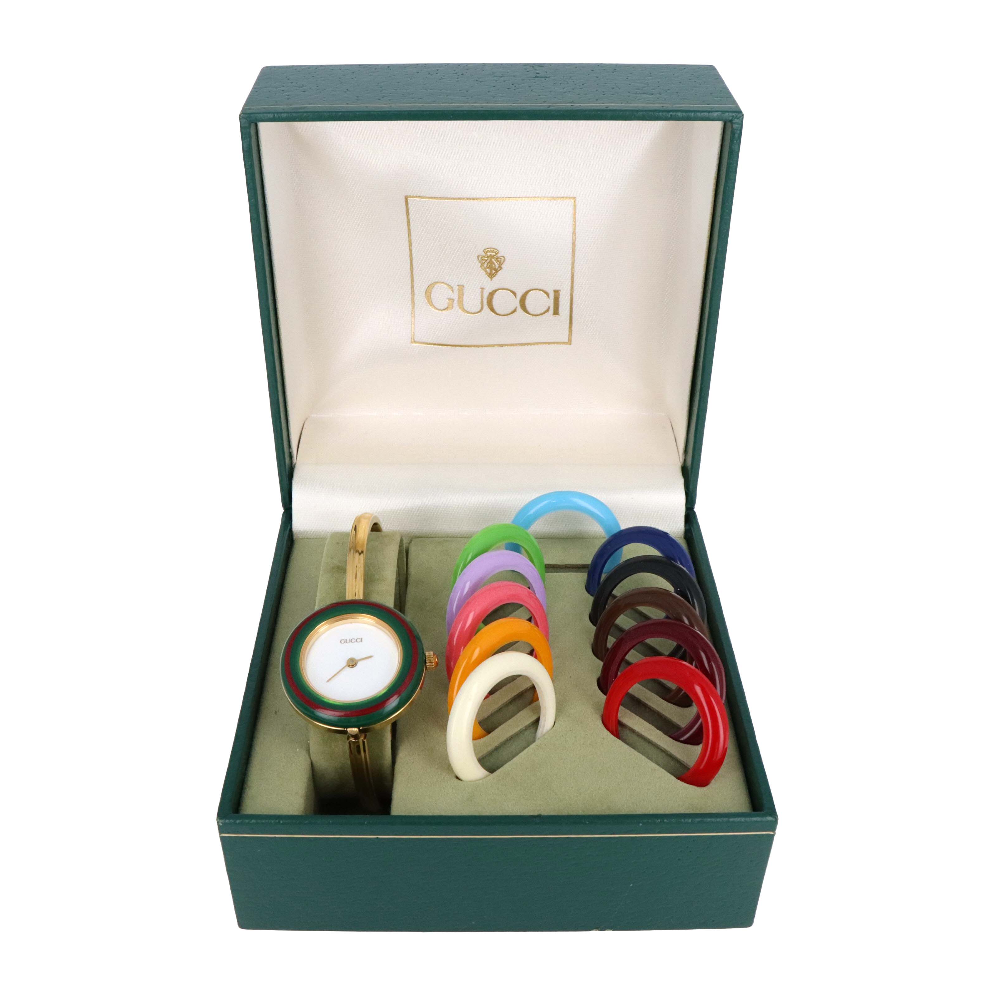 Vintage Gucci Interchangeable Bezel Watch - Queen May