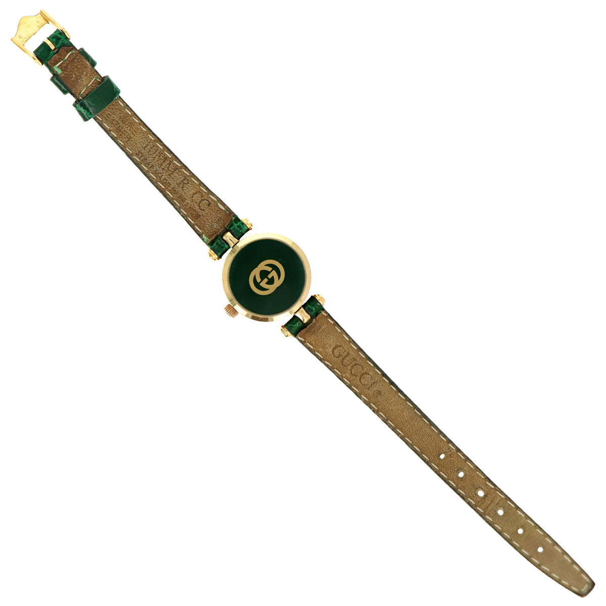 Rare Green Gucci Sherry Watch - Queen May