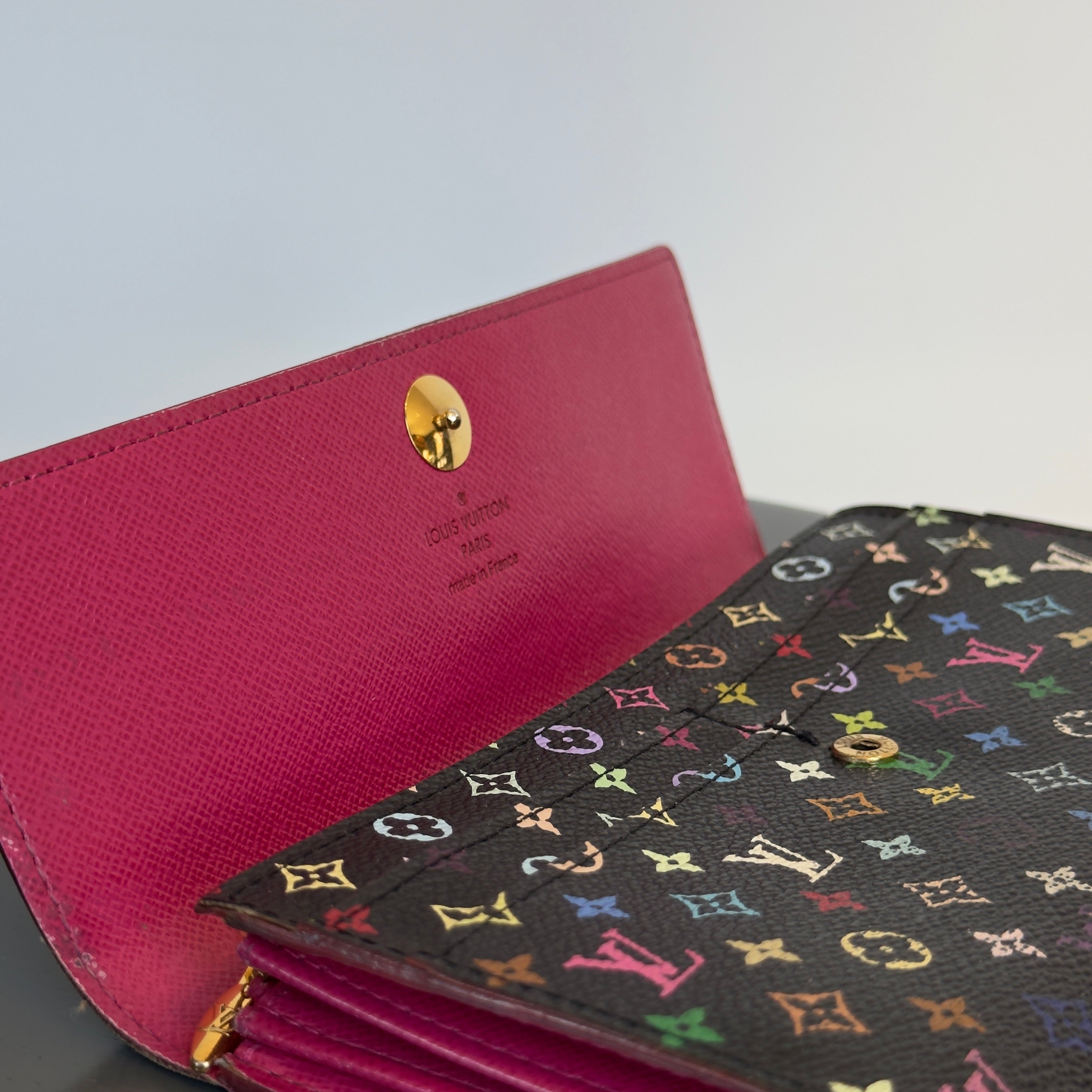 Louis Vuitton Multicolor Sarah Wallet
