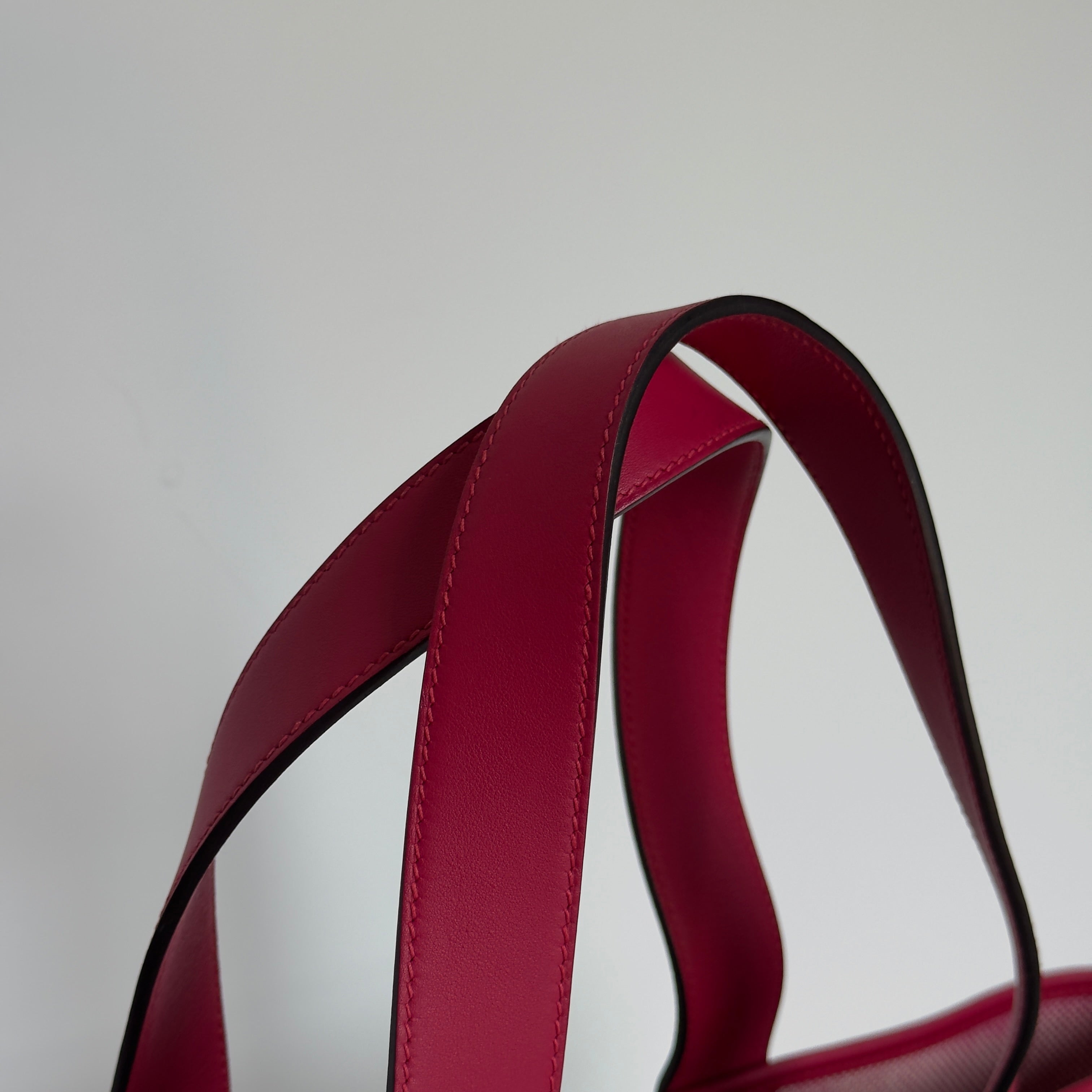 Hermes Toile + Swift Cabas H En Biais 40
