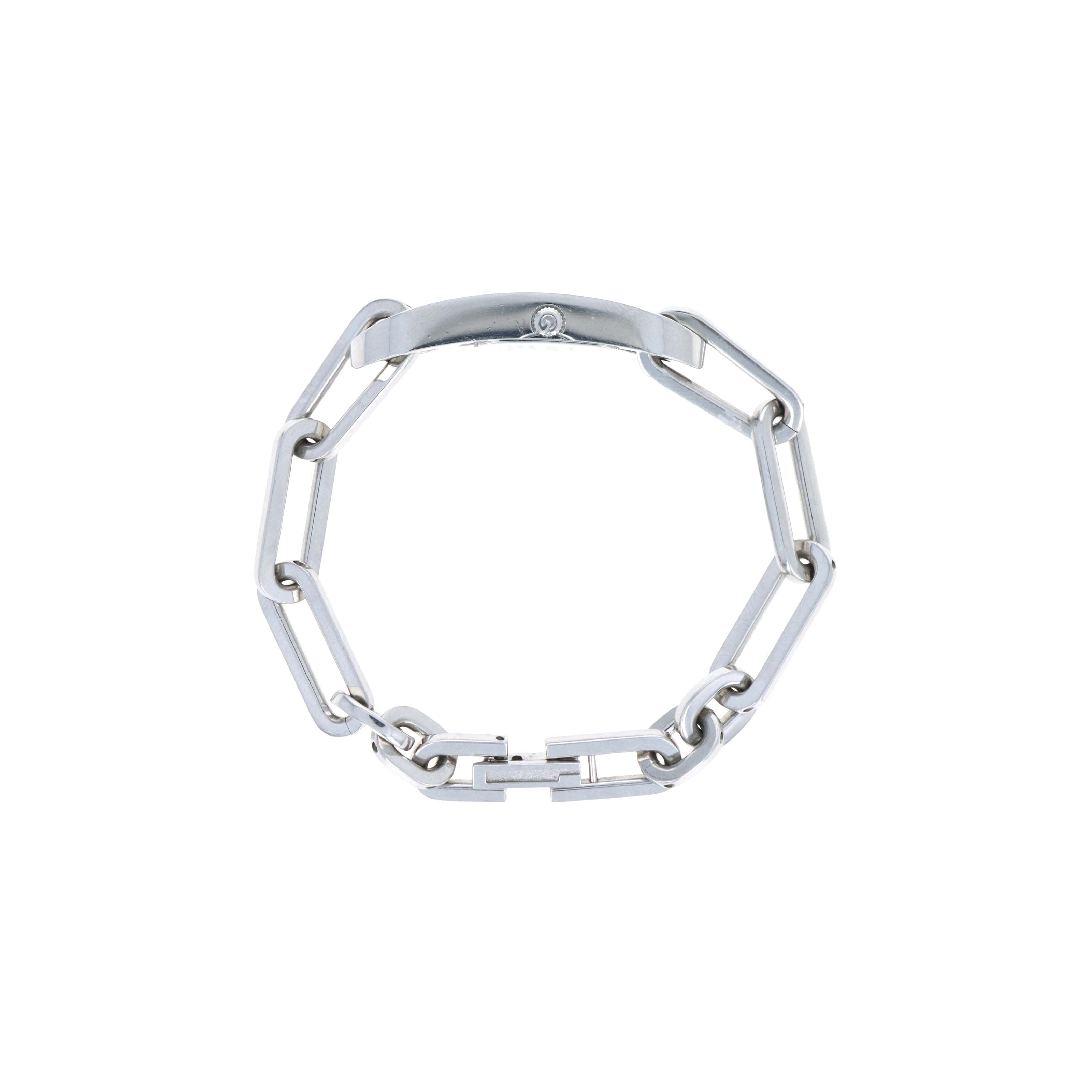 Gucci 6100L Stainless Steel Link Watch - Queen May