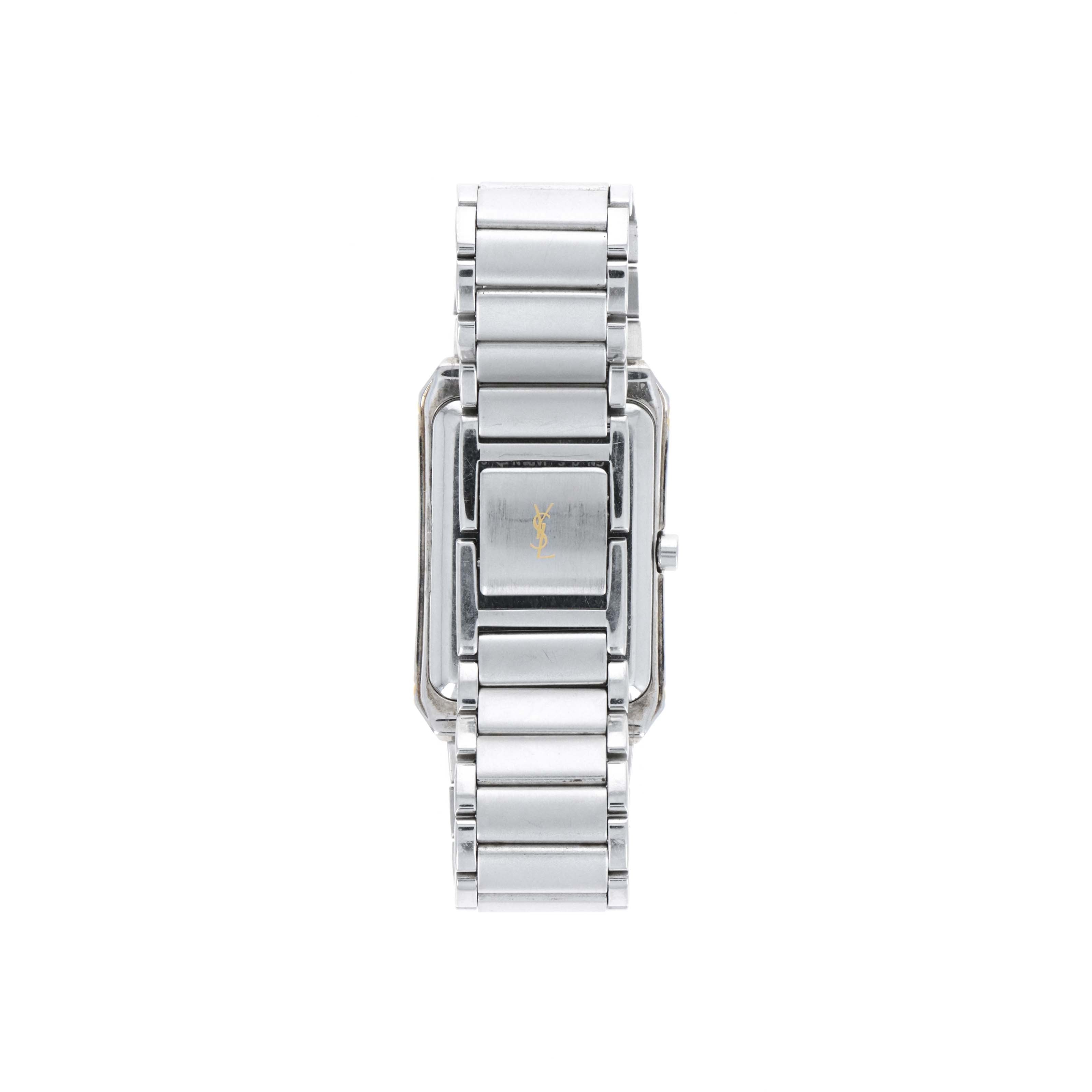 Yves Saint Laurent 600480 Black Dial Watch - Queen May