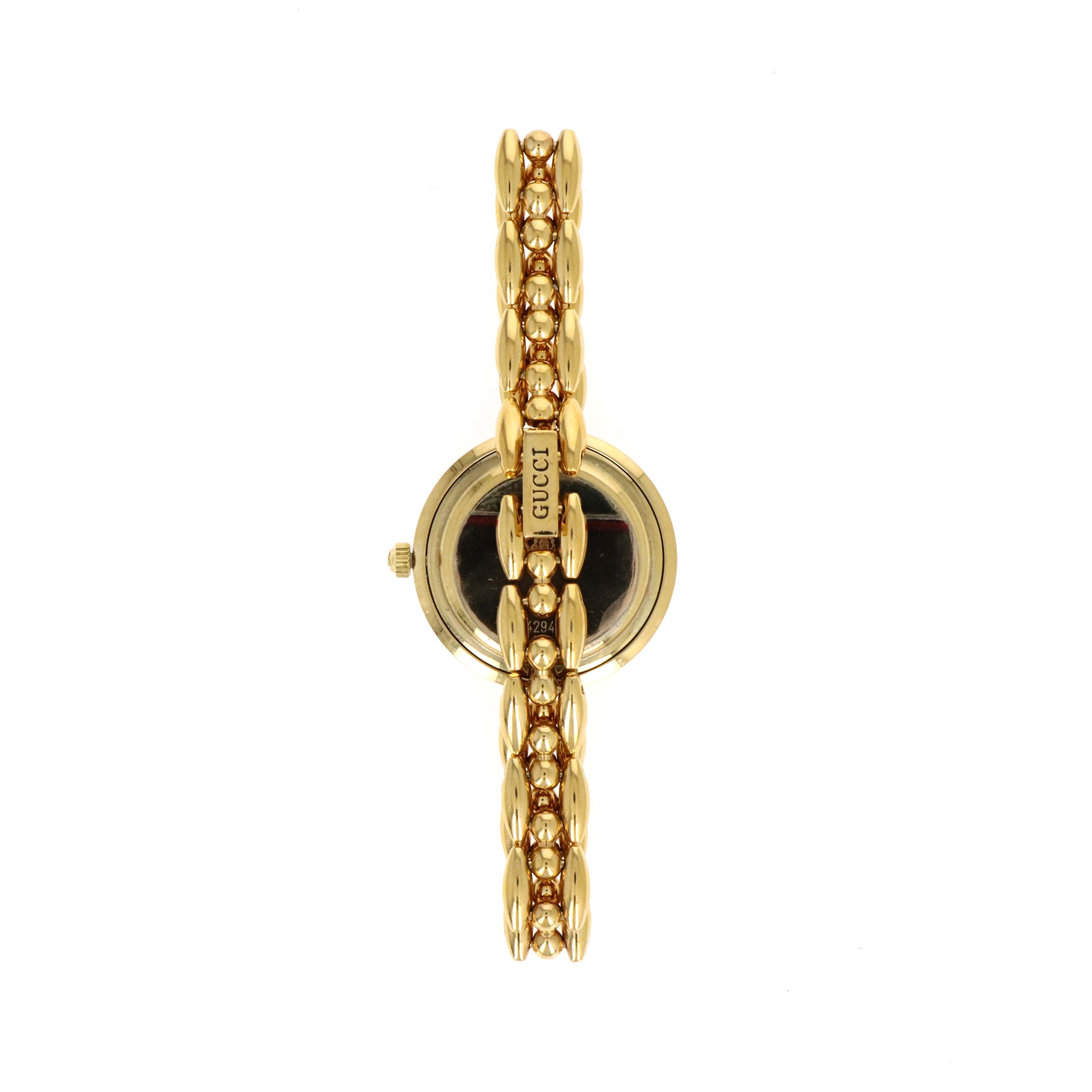 Vintage Gucci Interchangeable Bezel Watch Link Bracelet - Queen May