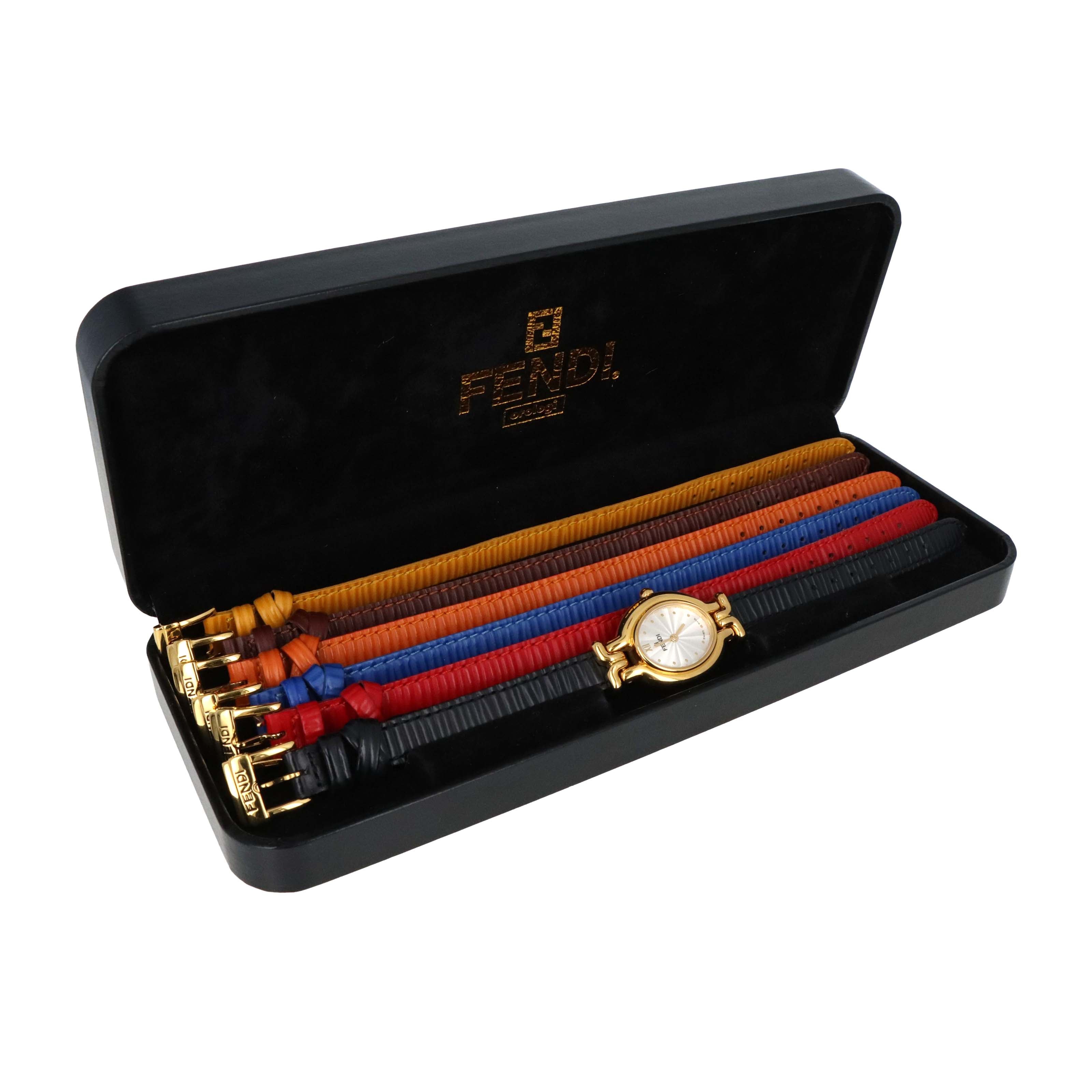 Fendi 640L Interchangeable Strap Watch - Queen May